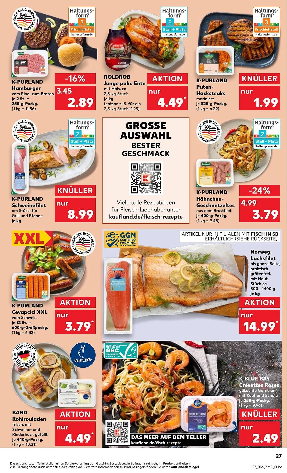 Kaufland Prospekt von 4. September bis 10. September 2025 - Prospekt seite 27