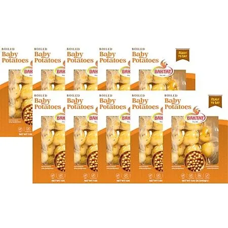 10x BAKTAT 200g - Haslanmis Baby Patates - Gekochte Babykartoffel