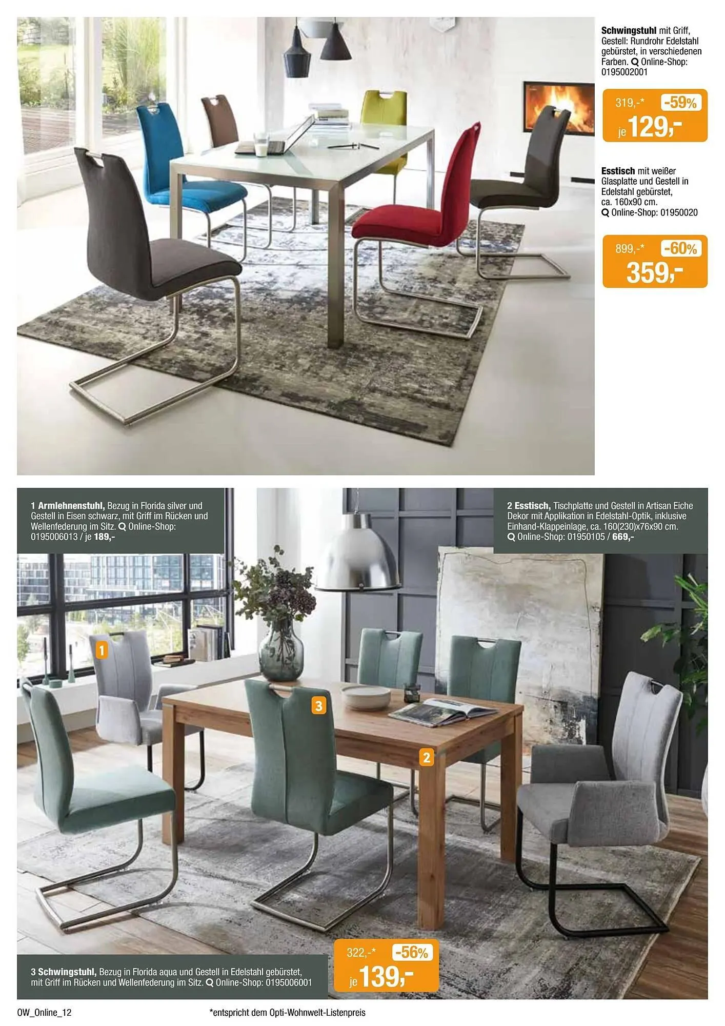 Opti Wohnwelt Prospekt von 13. April bis 24. April 2025 - Prospekt seite 12