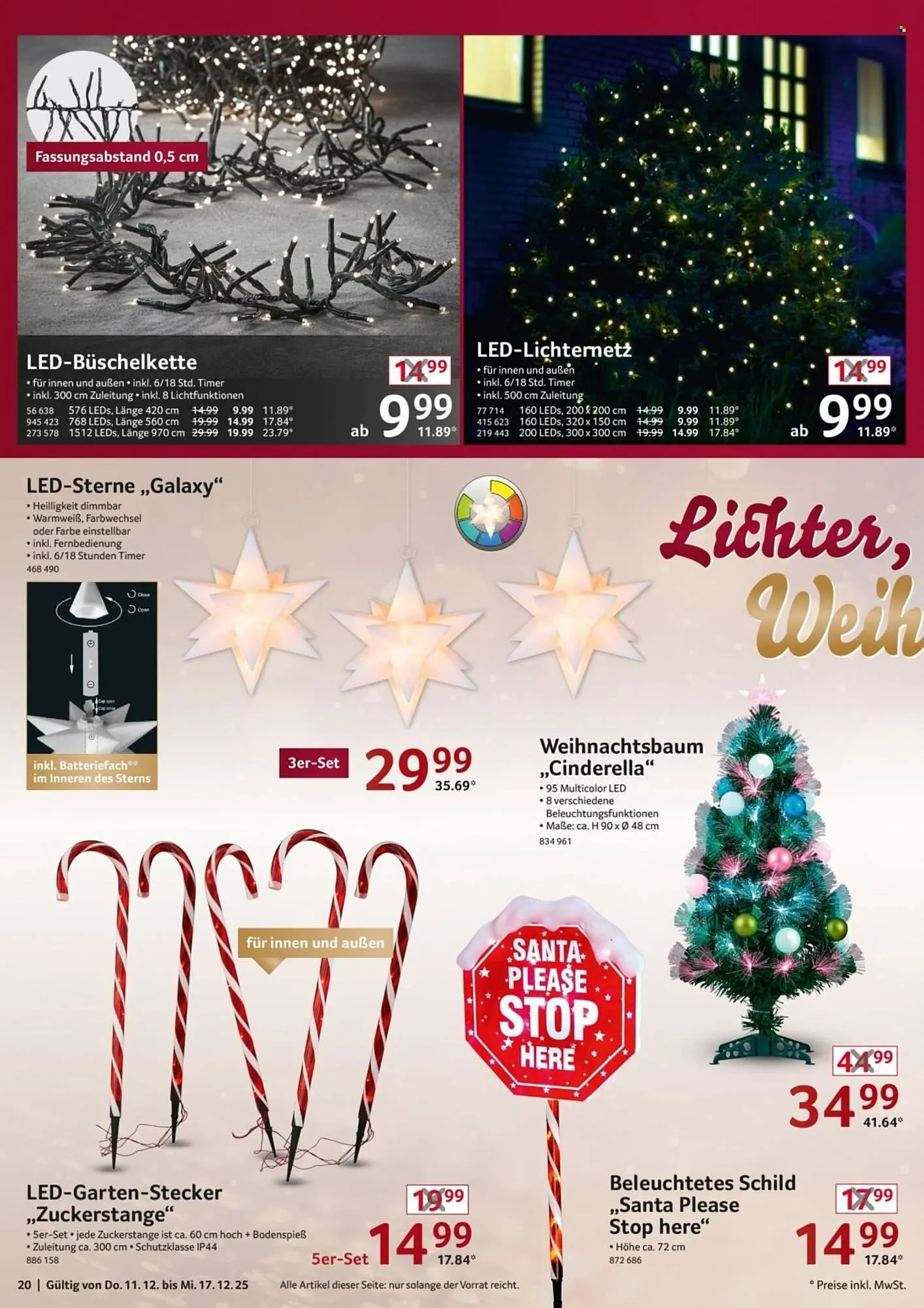 Selgros Prospekt von 11. Dezember bis 17. Dezember 2025 - Prospekt seite 20