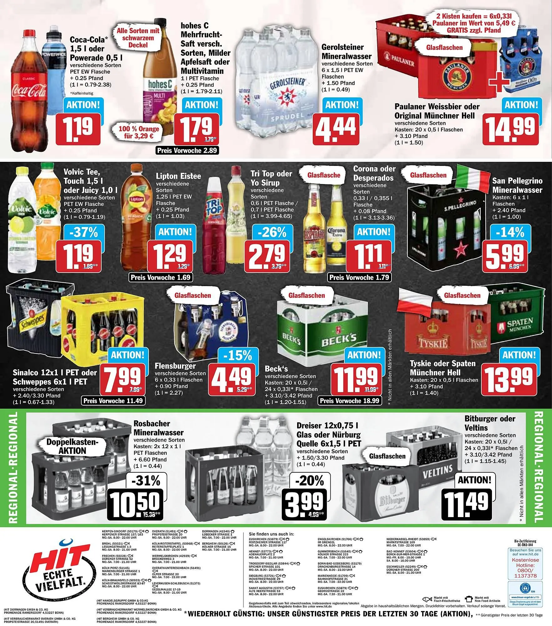 Hit Prospekt von 7. Juli bis 12. Juli 2025 - Prospekt seite 19