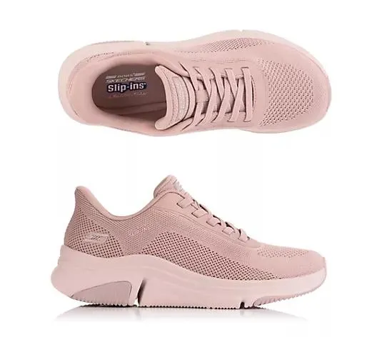 SKECHERS Damen-Slipper Bobs Sparrow Flex 2.0 Strick Memory Foam