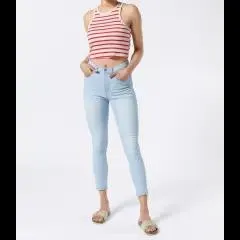 Jeans High-waist Janina, Slim-fit