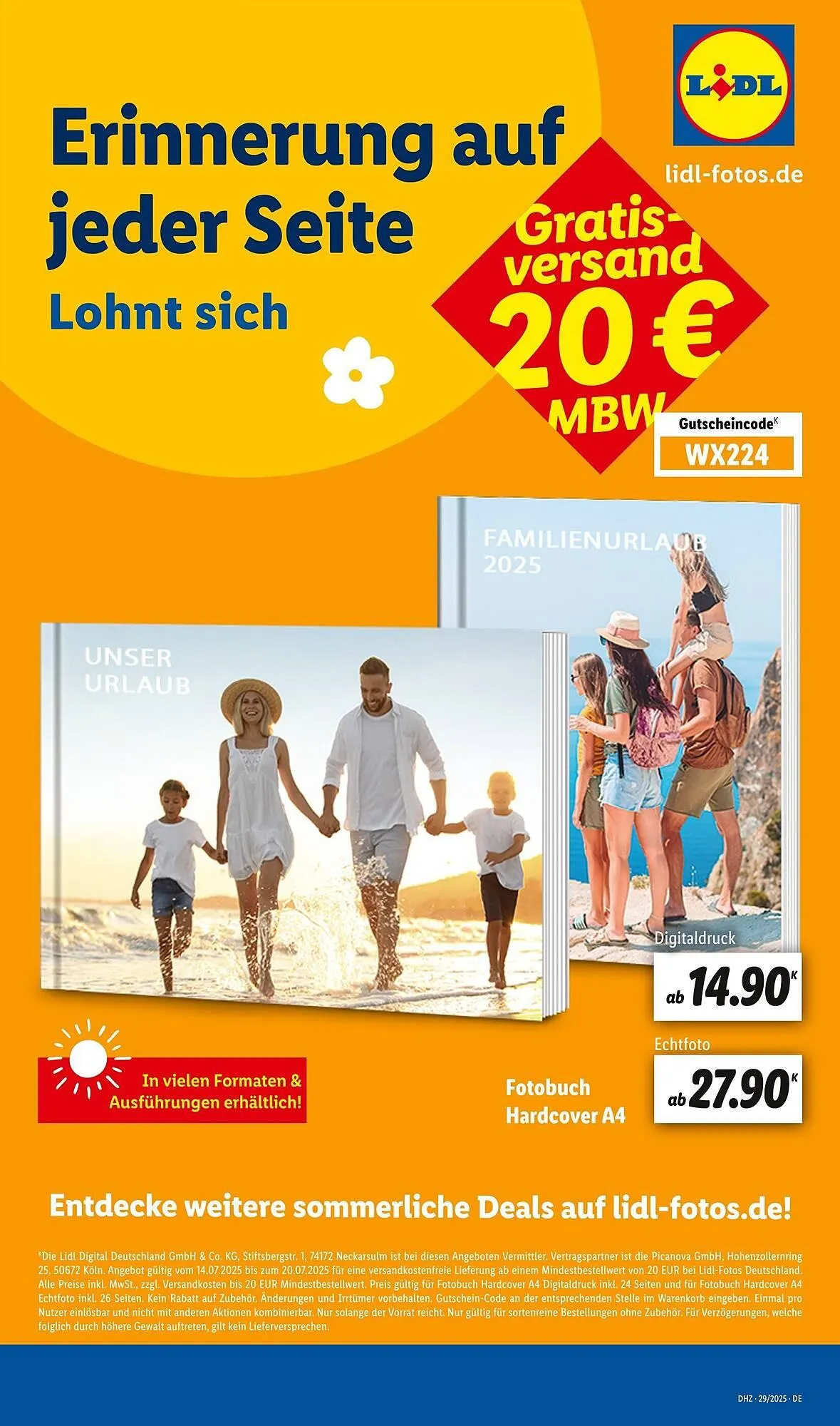 Lidl Prospekt von 14. Juli bis 19. Juli 2025 - Prospekt seite 63