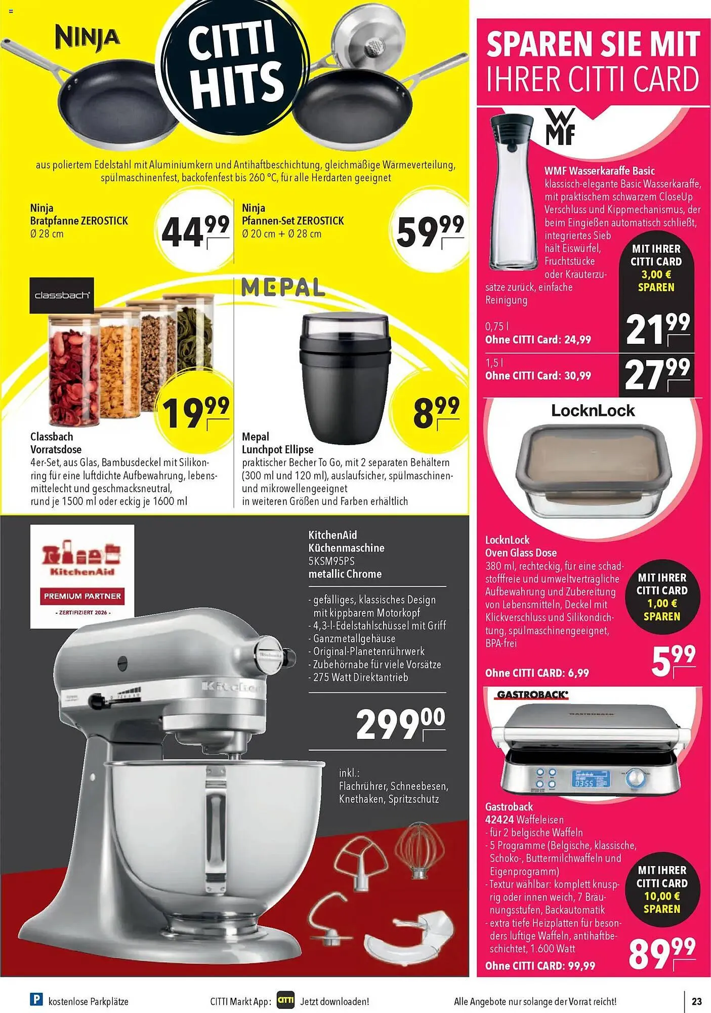 CITTI Markt Prospekt von 18. März bis 24. März 2026 - Prospekt seite 25