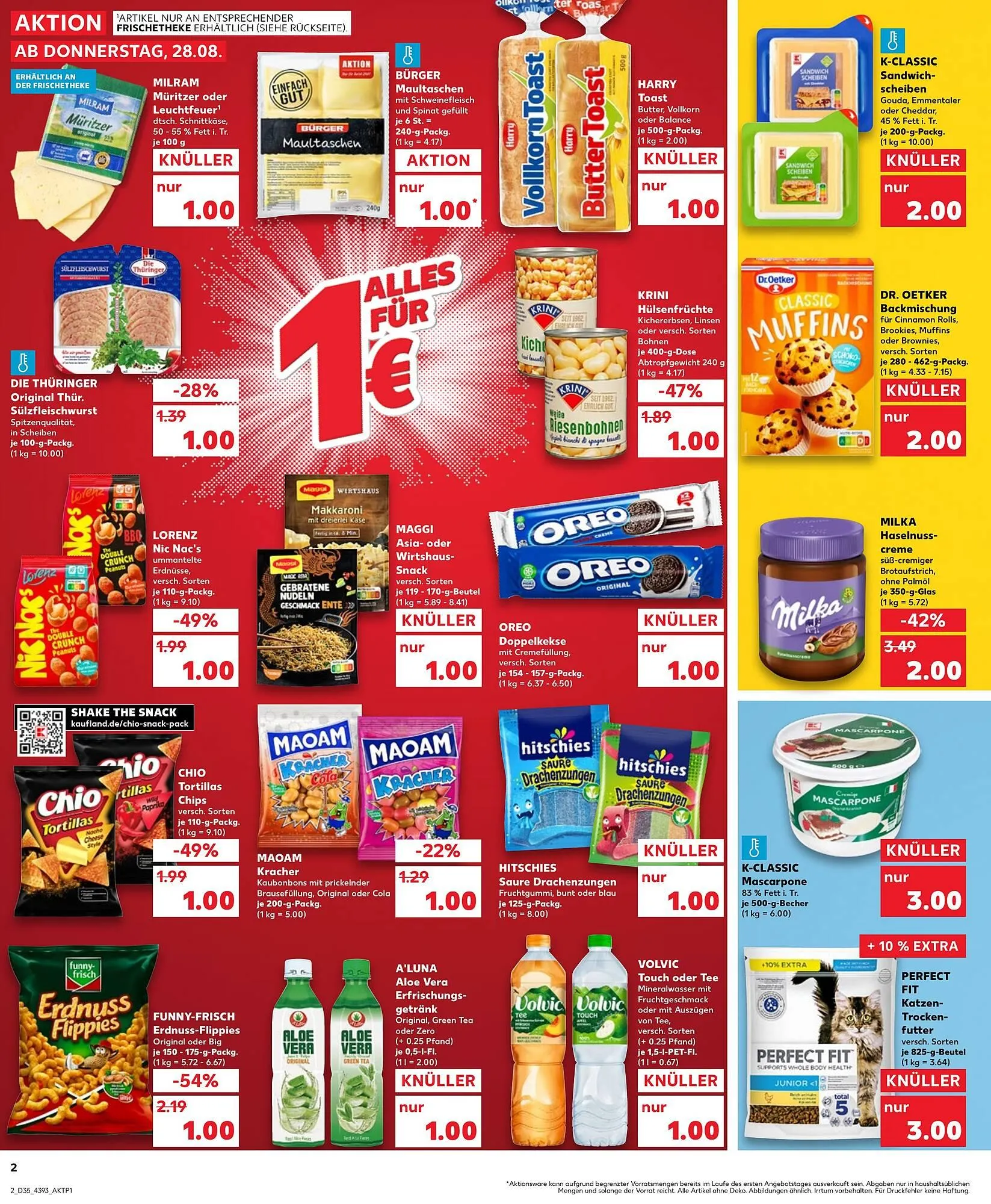 Kaufland Prospekt von 28. August bis 3. September 2025 - Prospekt seite 2
