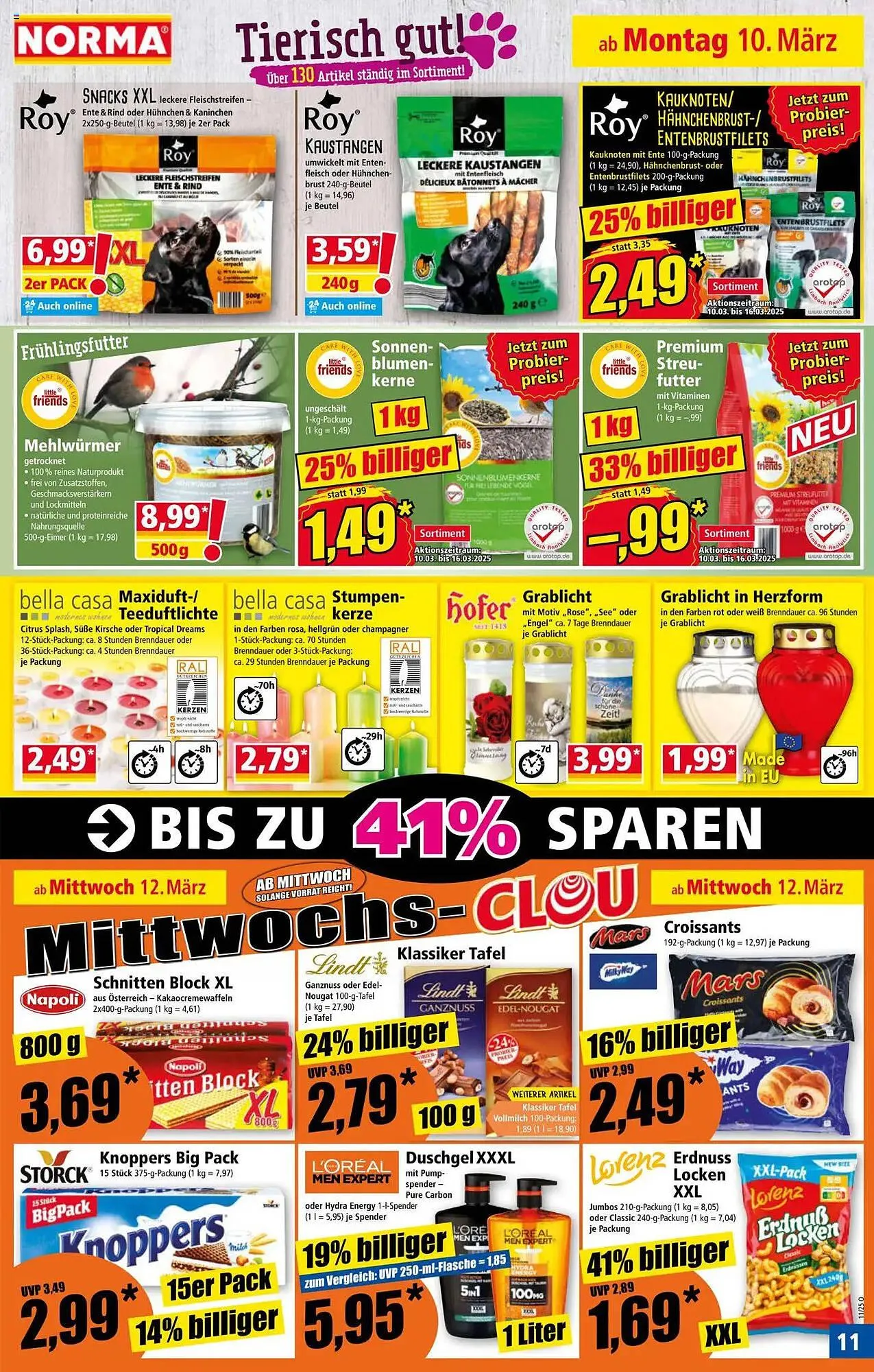 Norma Prospekt von 10. März bis 15. März 2025 - Prospekt seite 11