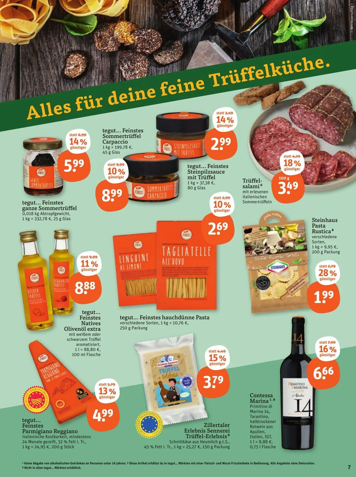 Tegut Aktueller Prospekt von 13. Oktober bis 19. Oktober 2025 - Prospekt seite 9