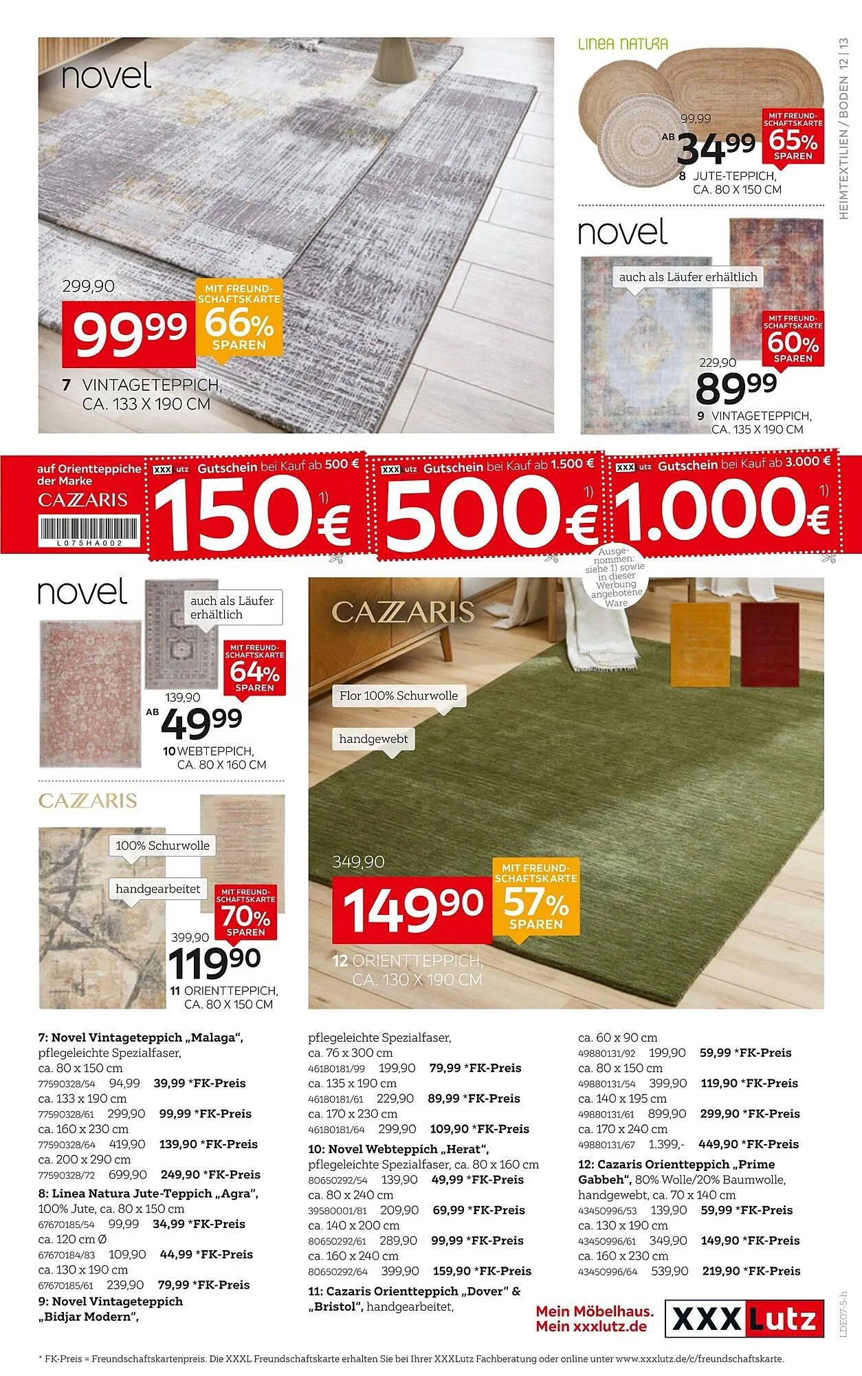 XXXLutz Prospekt von 14. Juli bis 20. Juli 2025 - Prospekt seite 13