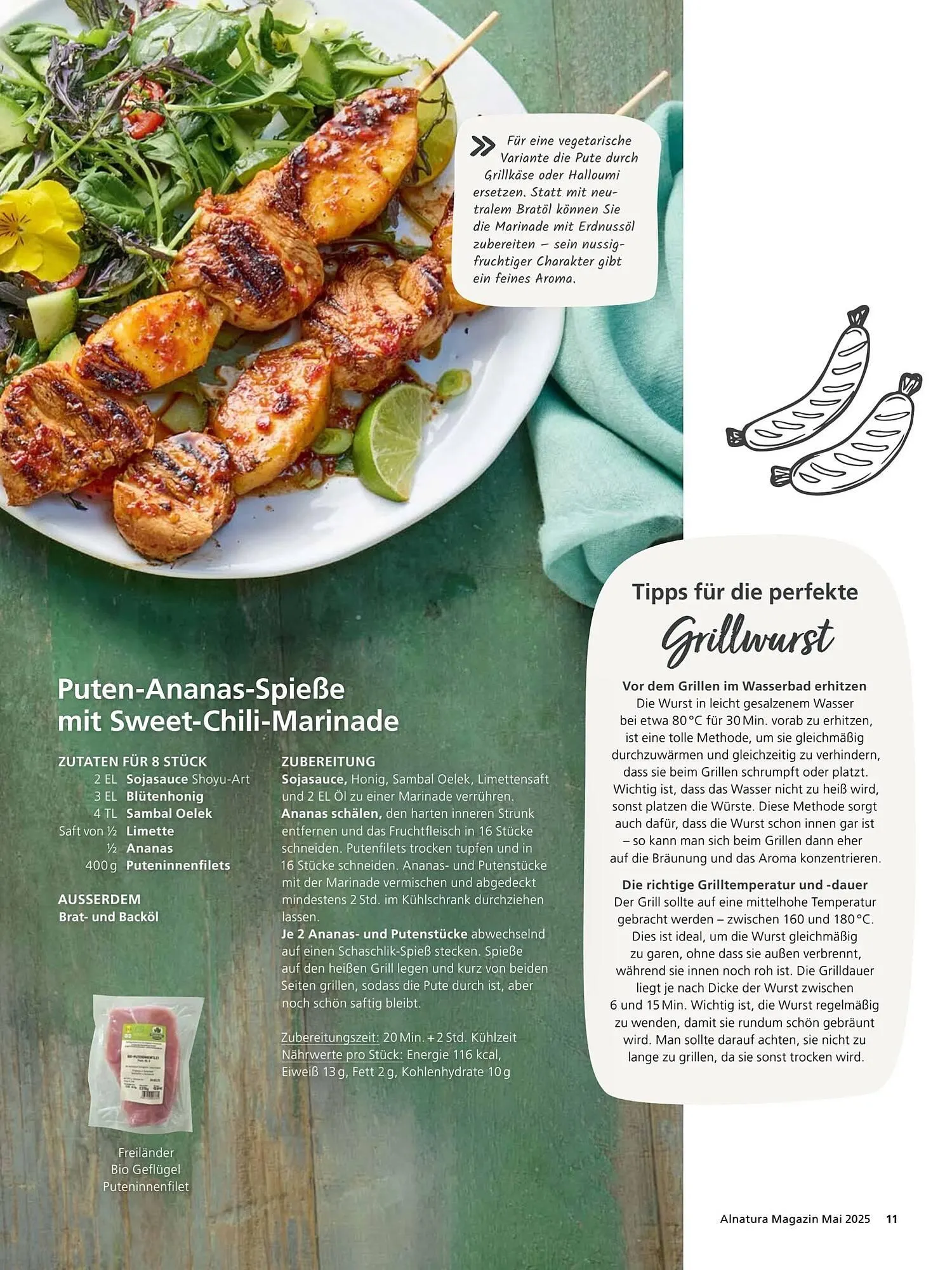 Alnatura Prospekt von 2. Mai bis 1. Juni 2025 - Prospekt seite 11