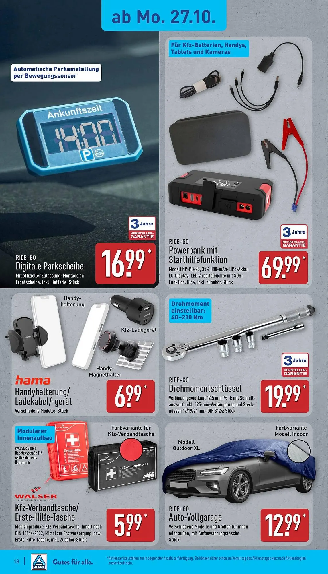 Aldi Nord Prospekt von 27. Oktober bis 2. November 2025 - Prospekt seite 18