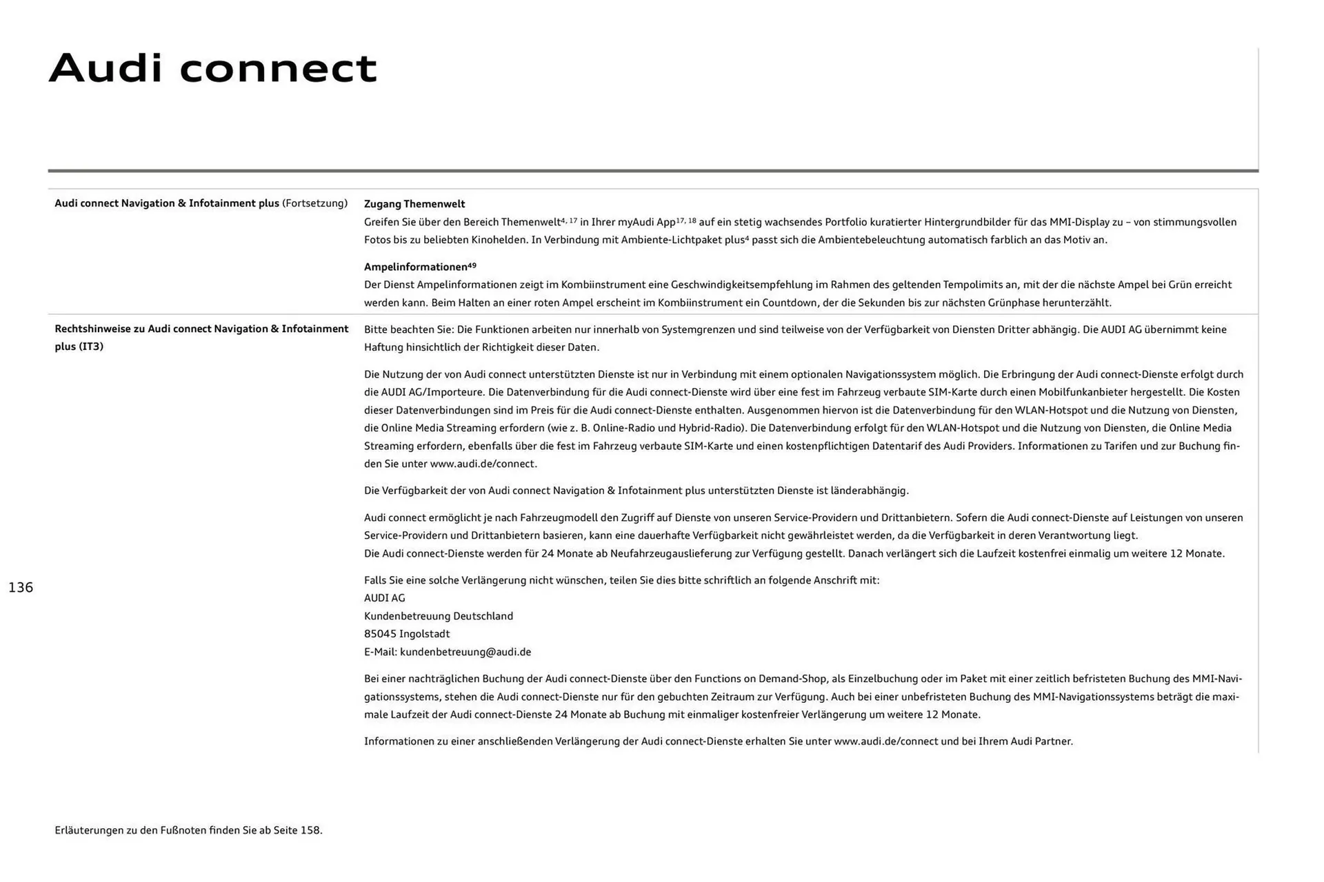 Audi Prospekt von 27. Juli bis 27. Juli 2026 - Prospekt seite 136