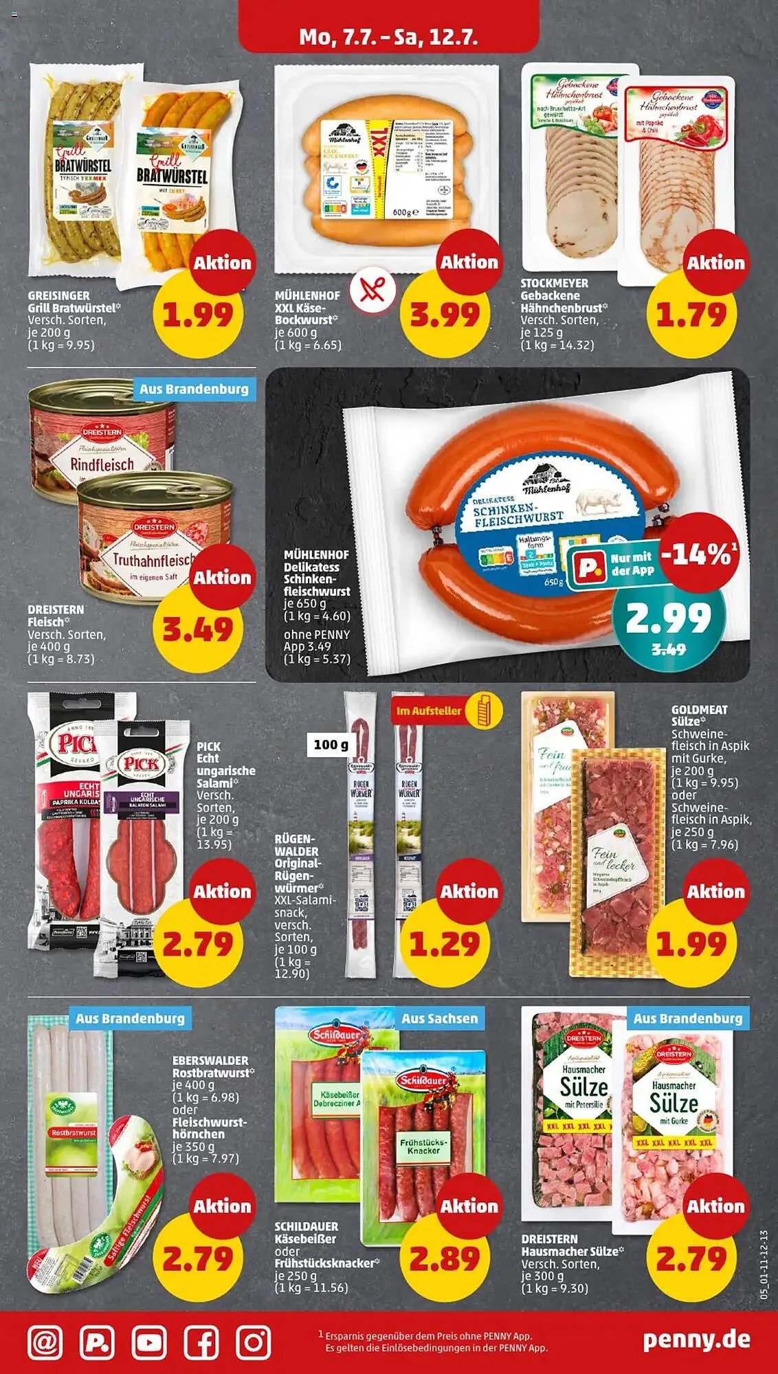 PENNY Prospekt von 7. Juli bis 12. Juli 2025 - Prospekt seite 5