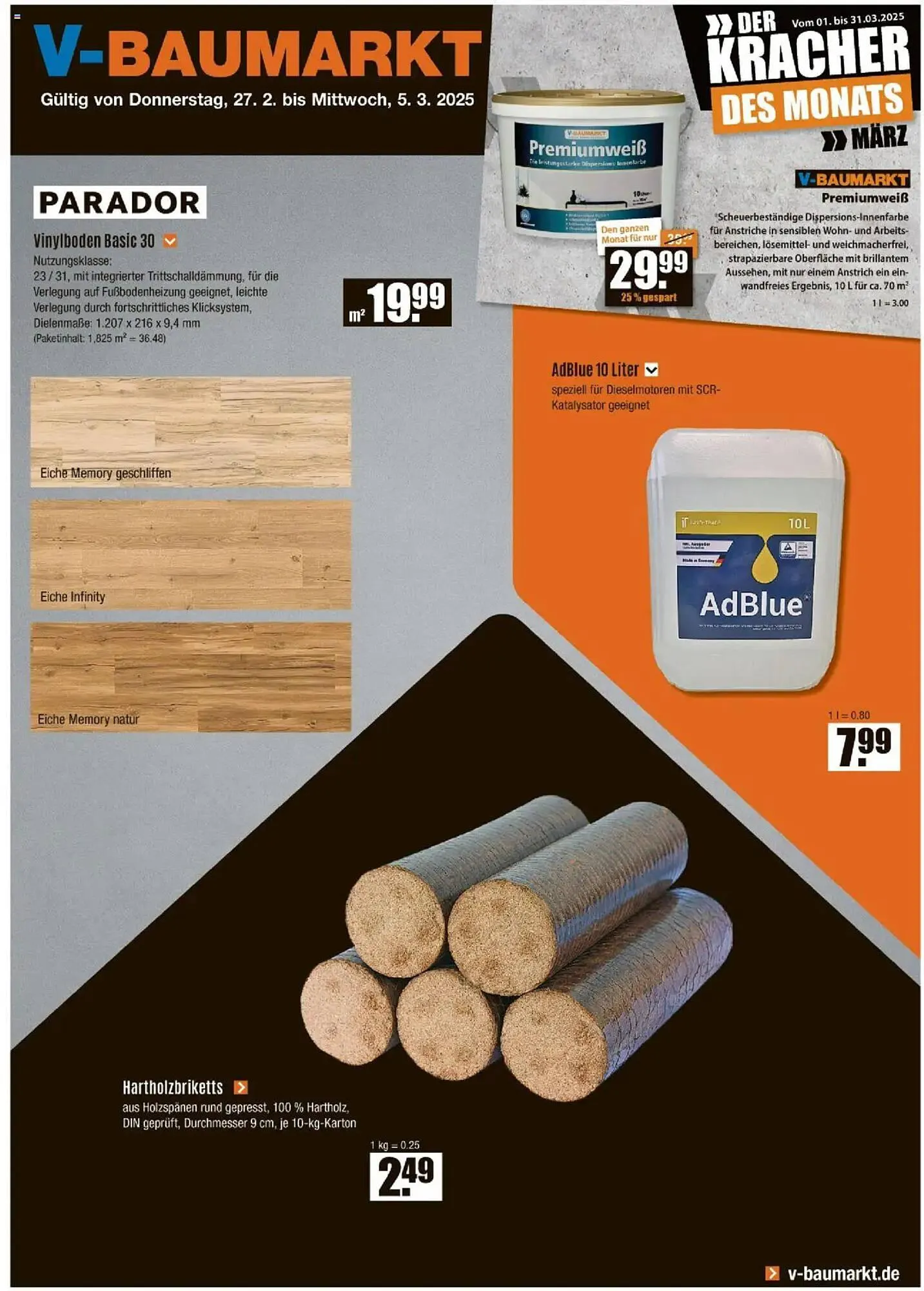 V Baumarkt Prospekt - 1