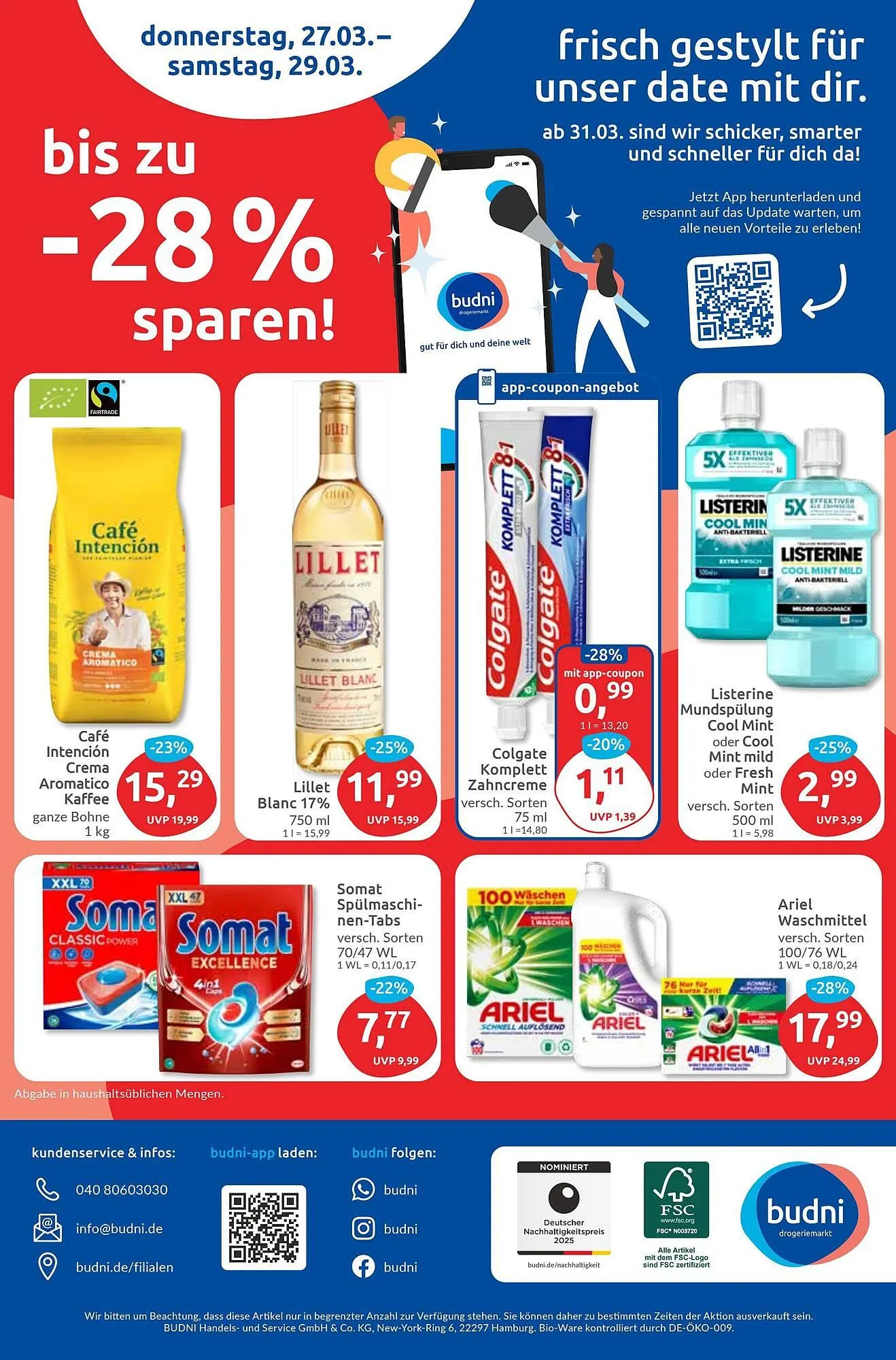 Budni Prospekt von 24. März bis 29. März 2025 - Prospekt seite 8