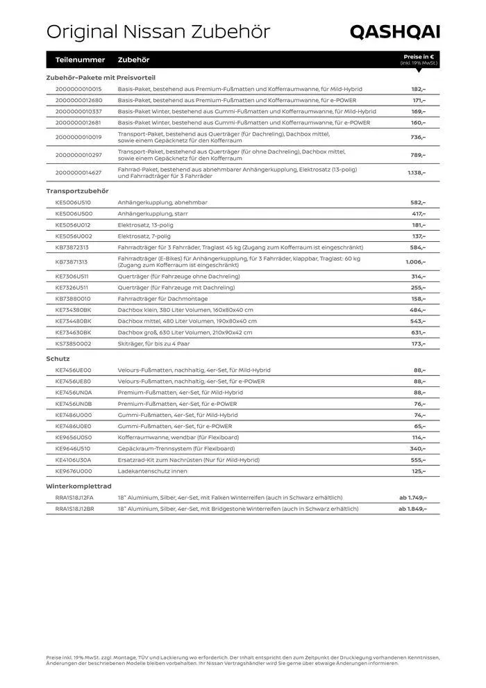 Neuer Qashqai von 28. Juni bis 28. Juni 2025 - Prospekt seite 7