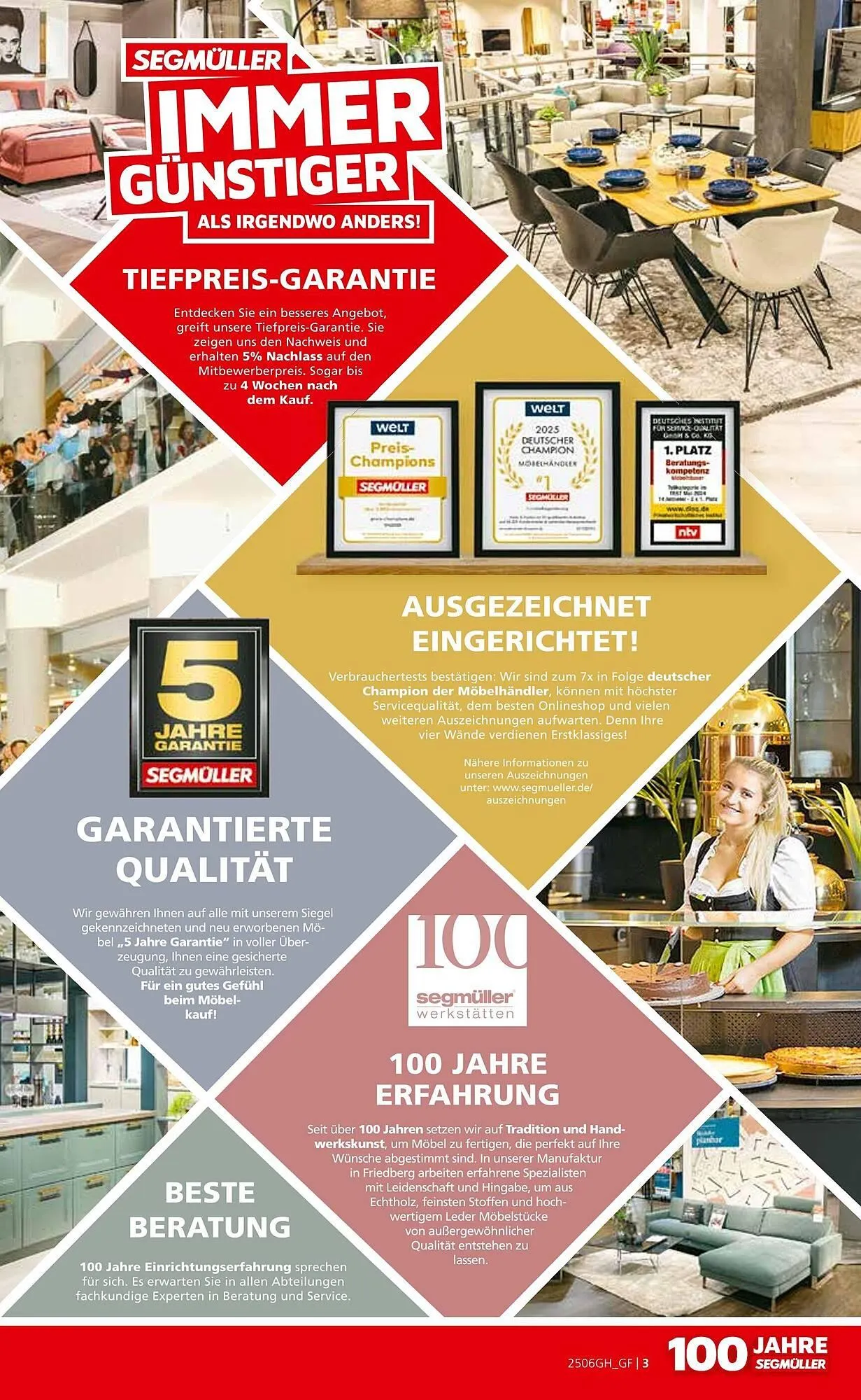 Segmüller Prospekt von 7. Juni bis 28. Juni 2025 - Prospekt seite 3