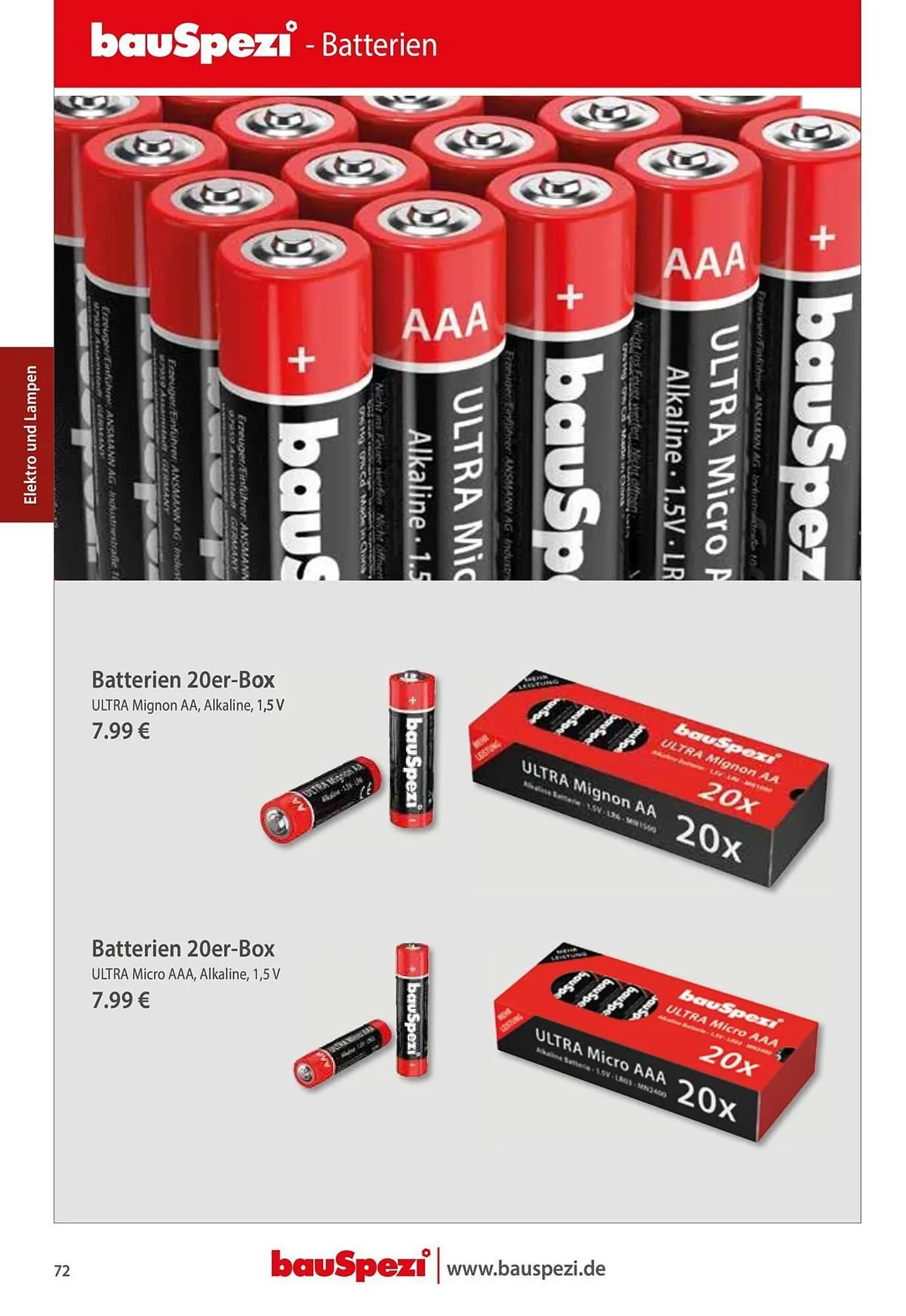 BauSpezi Prospekt von 15. April bis 31. Dezember 2026 - Prospekt seite 74