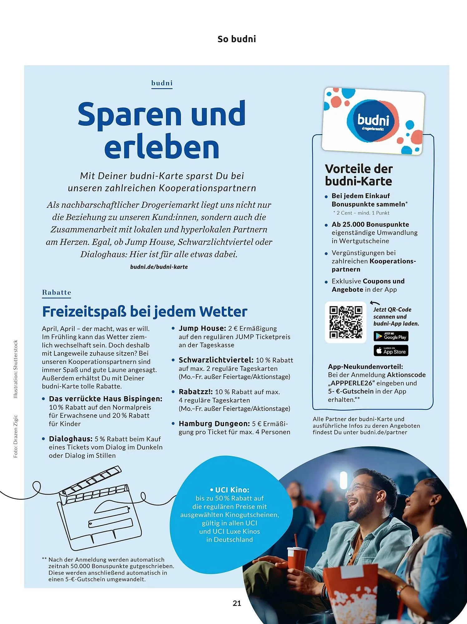 Budni Magazin von 24. Februar bis 28. Februar 2026 - Prospekt seite 21