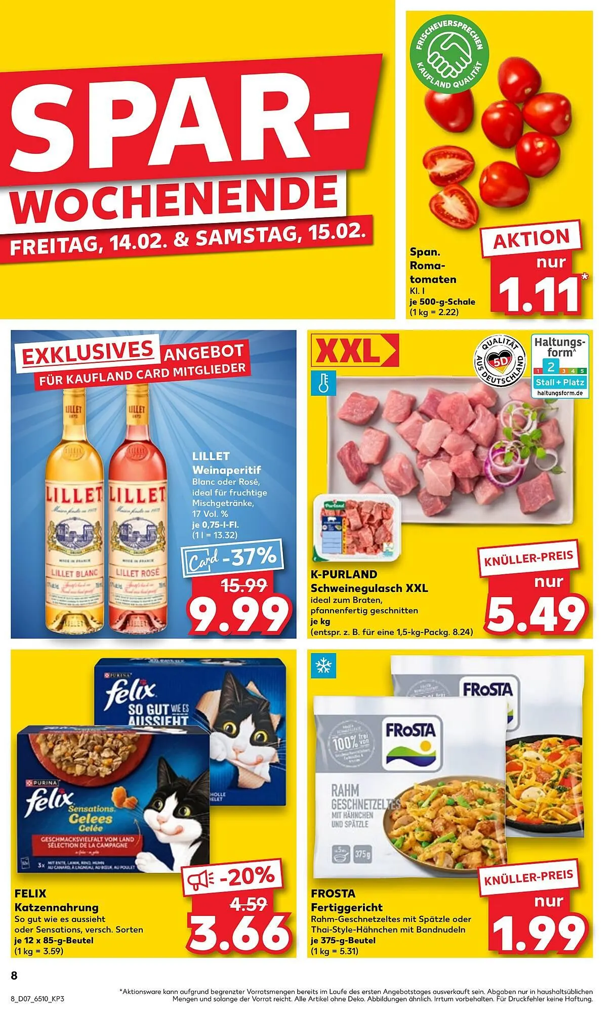 Kaufland Prospekt von 13. Februar bis 19. Februar 2025 - Prospekt seite 8