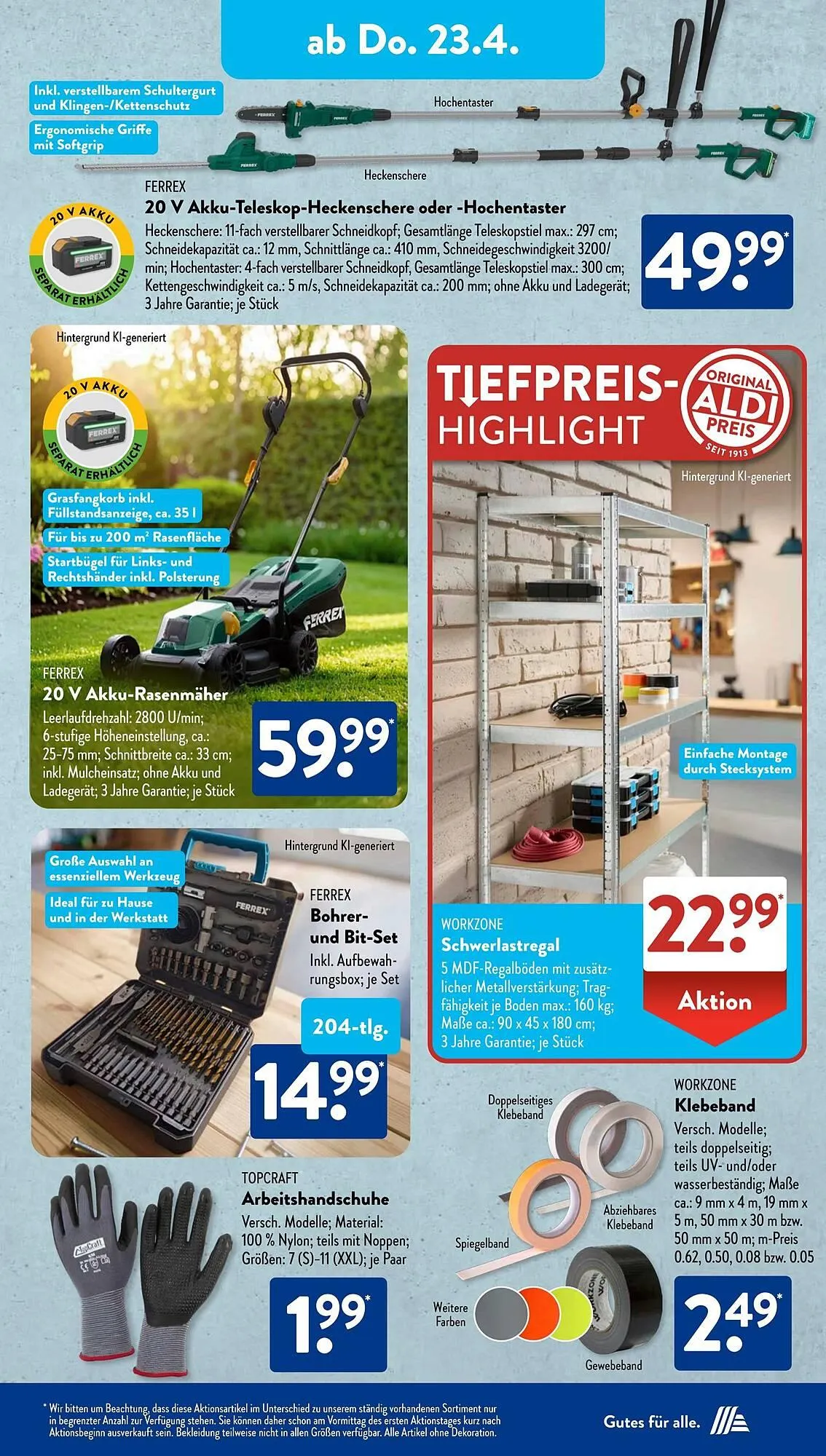 Aldi Süd Prospekt von 20. April bis 26. April 2026 - Prospekt seite 9