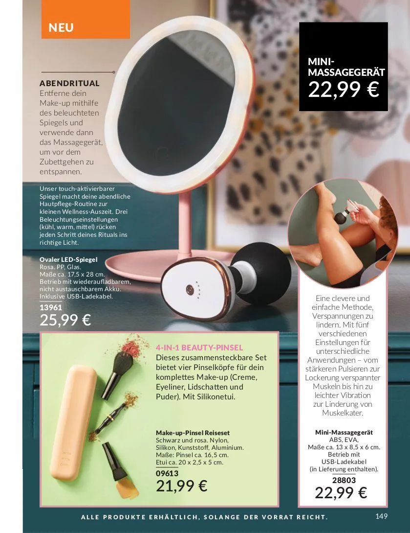 Avon Aktueller Prospekt von 7. Mai bis 21. Mai 2025 - Prospekt seite 149