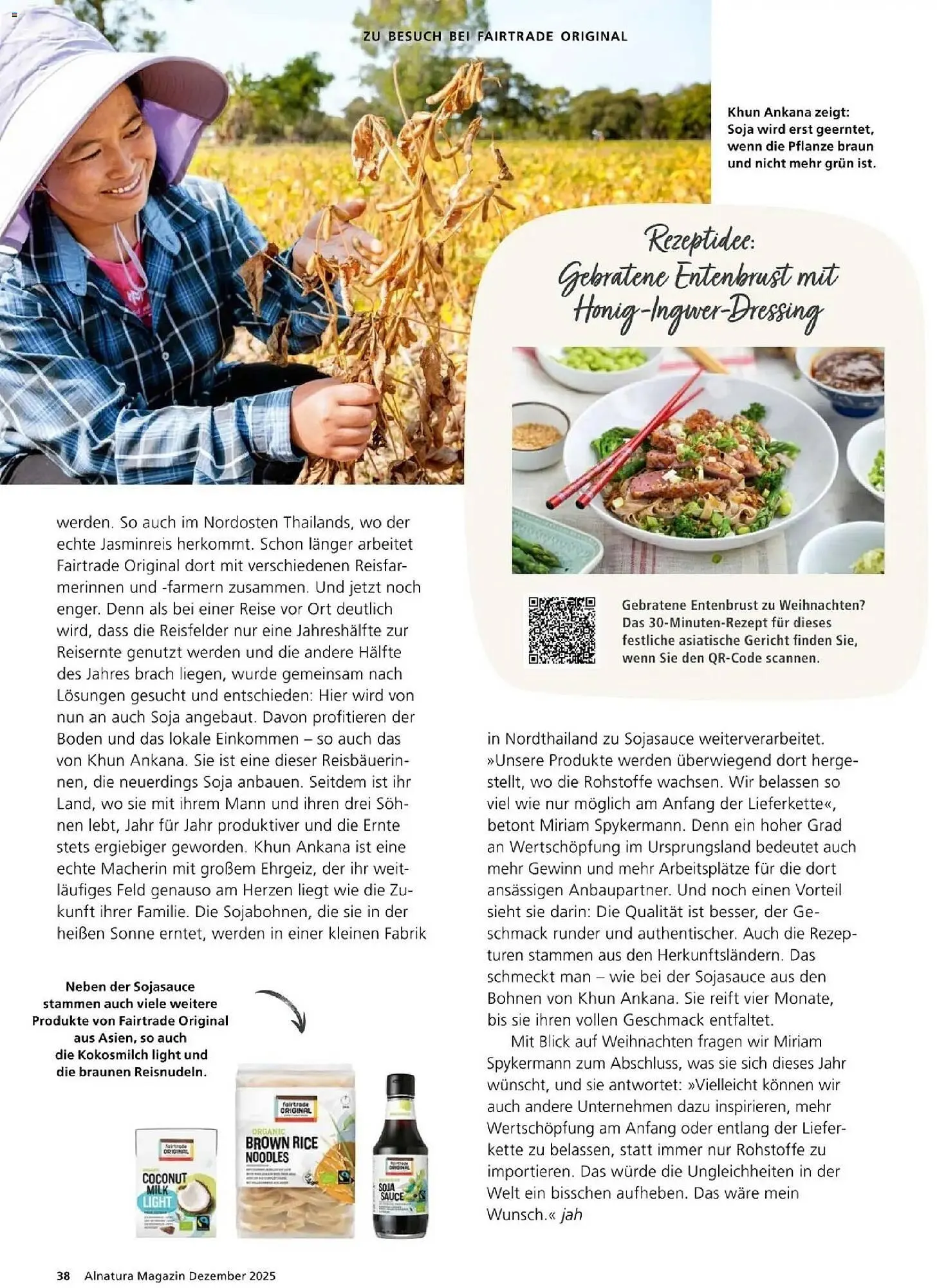 Alnatura Prospekt von 1. Dezember bis 31. Dezember 2025 - Prospekt seite 38