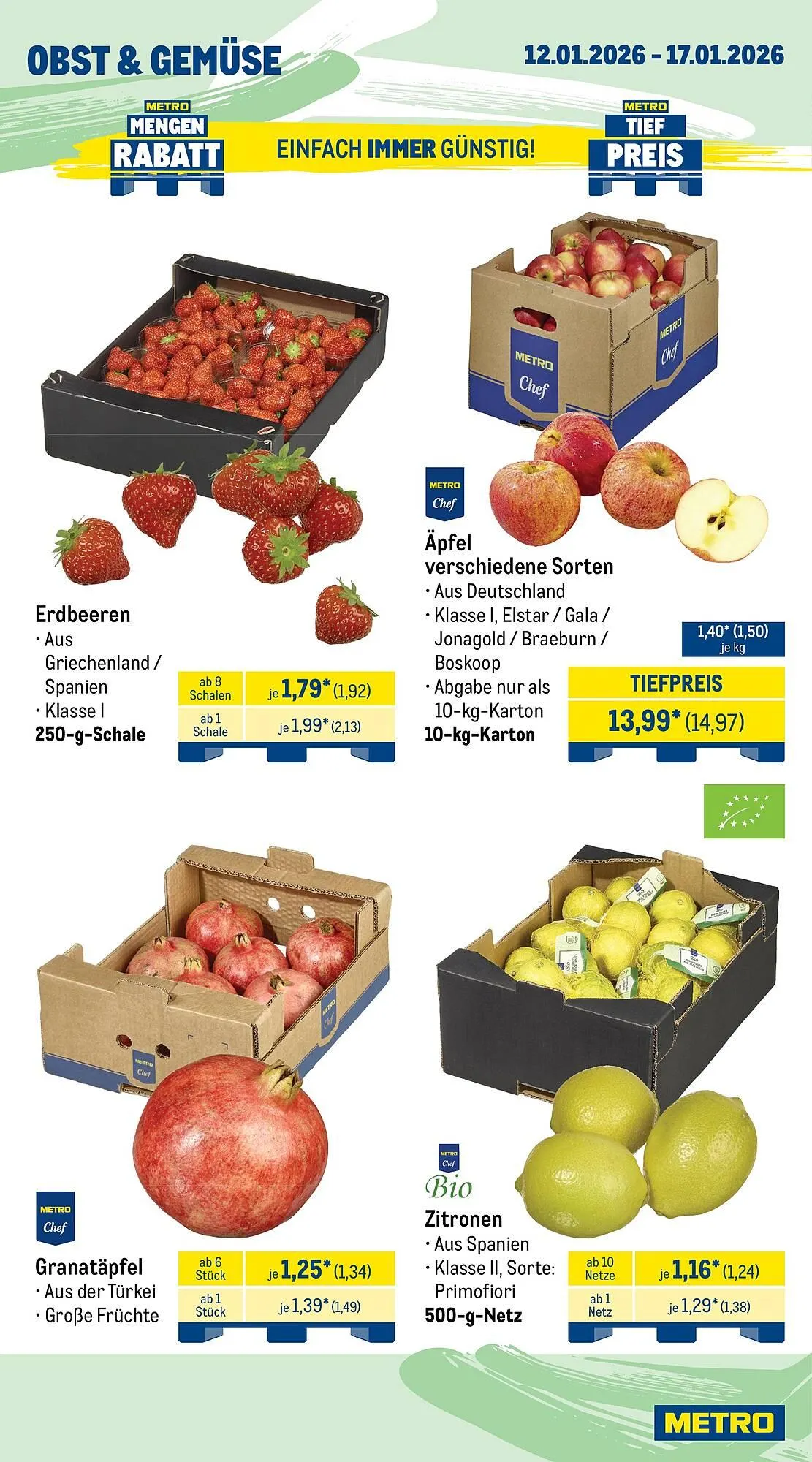 METRO Prospekt von 12. Januar bis 17. Januar 2026 - Prospekt seite 8