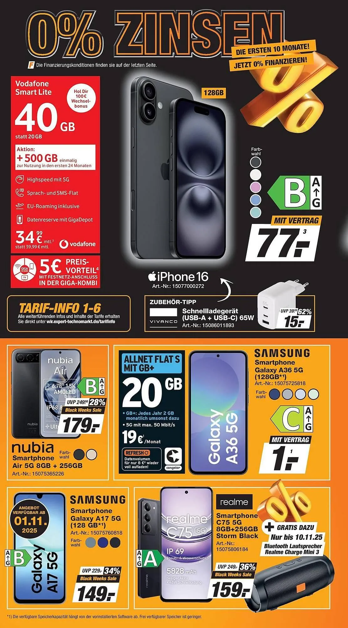 Expert Technomarkt Prospekt von 3. November bis 10. November 2025 - Prospekt seite 6