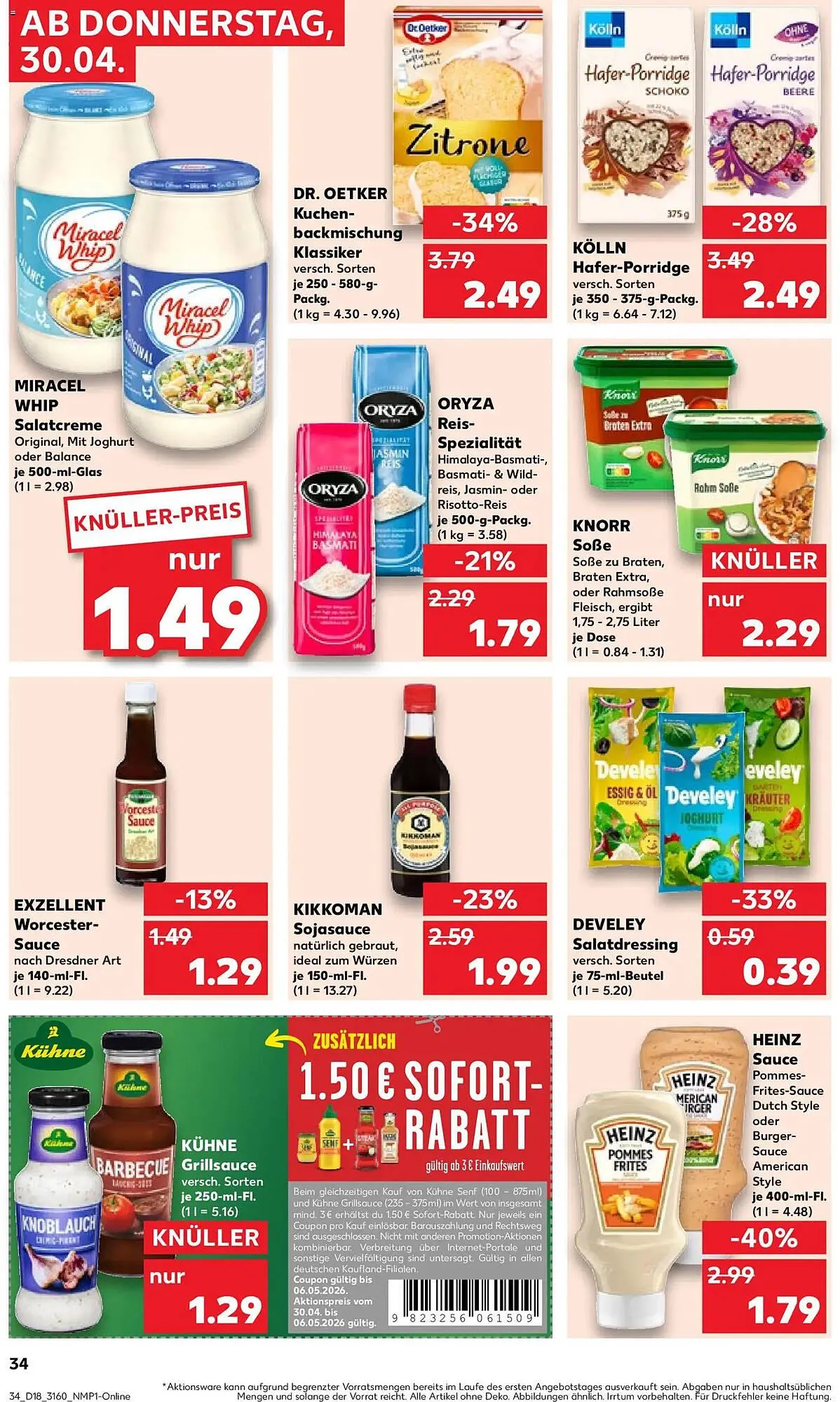 Kaufland Prospekt von 30. April bis 6. Mai 2026 - Prospekt seite 36
