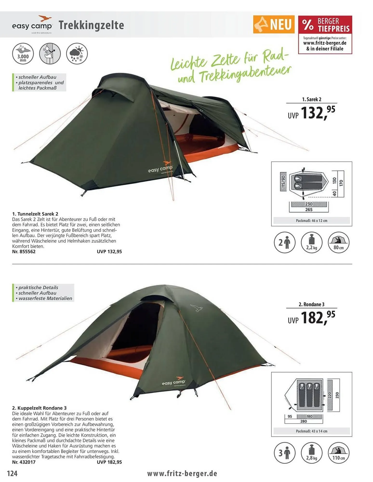 Fritz Berger Prospekt von 27. Mai bis 31. Dezember 2025 - Prospekt seite 124