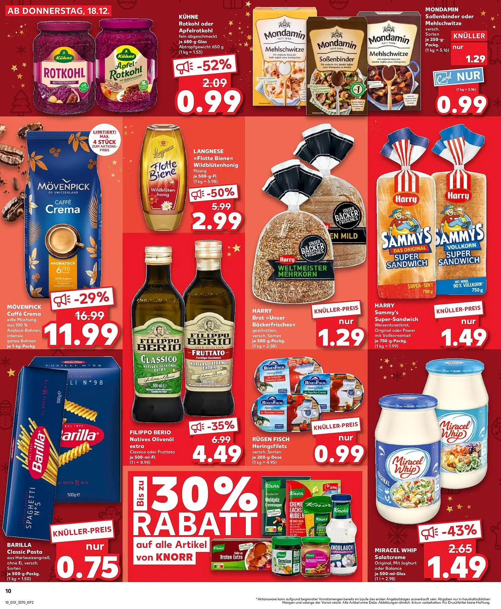 Kaufland Prospekt von 21. Dezember bis 24. Dezember 2025 - Prospekt seite 10