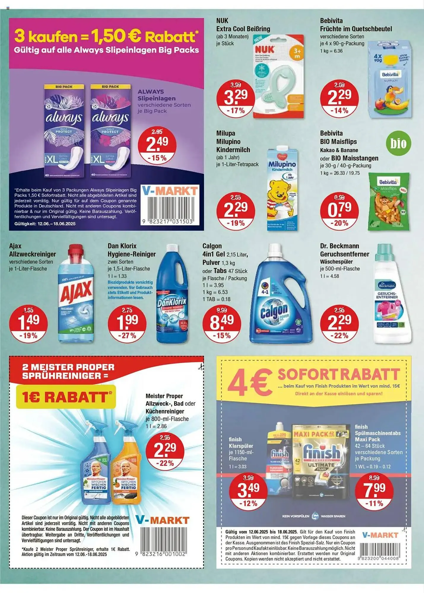 V Markt Prospekt von 12. Juni bis 18. Juni 2025 - Prospekt seite 14