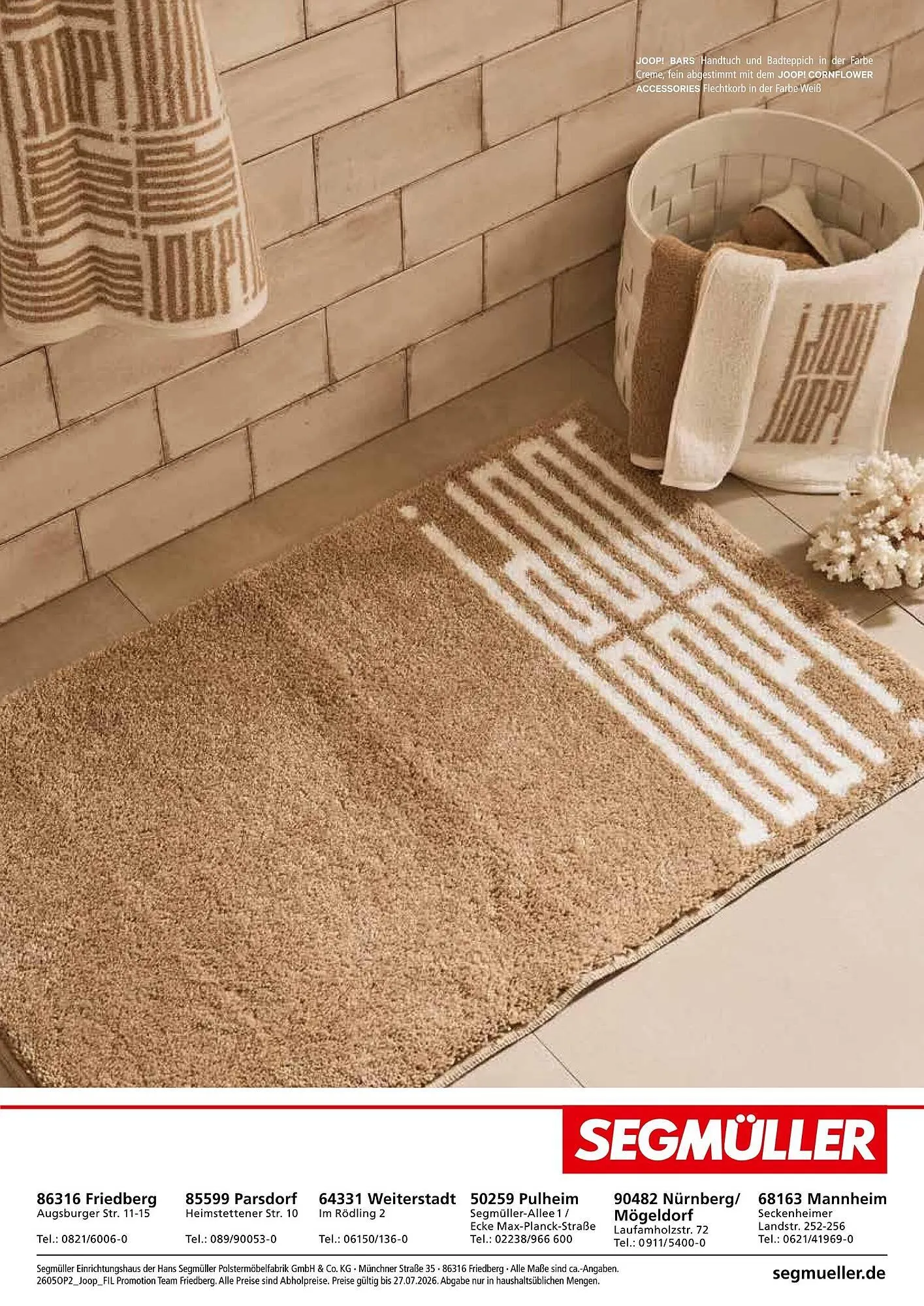 Segmüller Prospekt von 25. April bis 27. Juli 2026 - Prospekt seite 18
