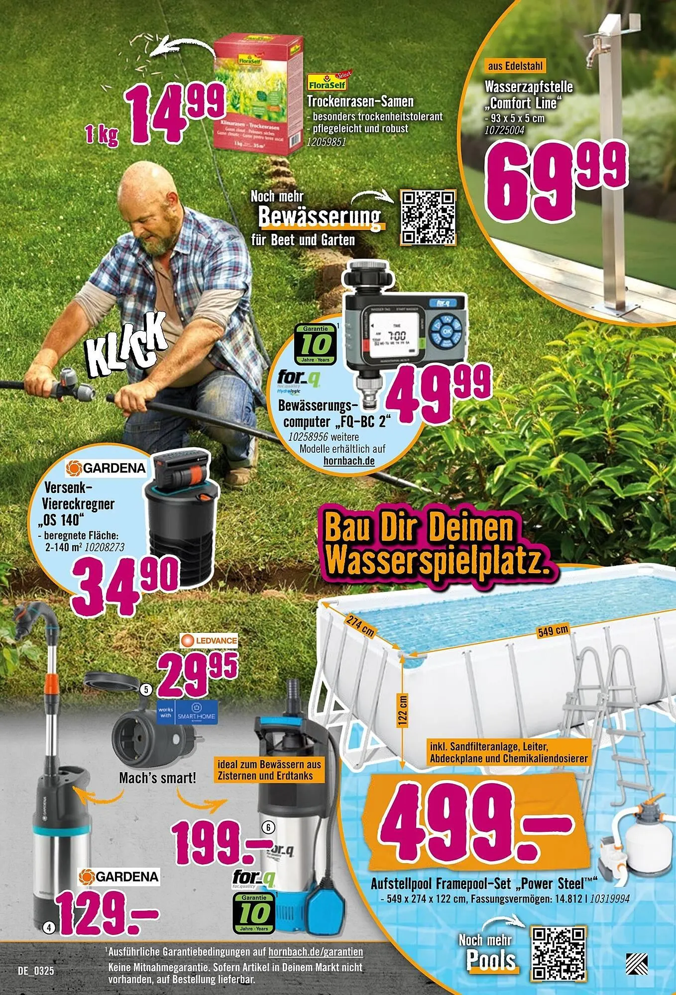 Hornbach Prospekt von 12. März bis 31. März 2025 - Prospekt seite 16