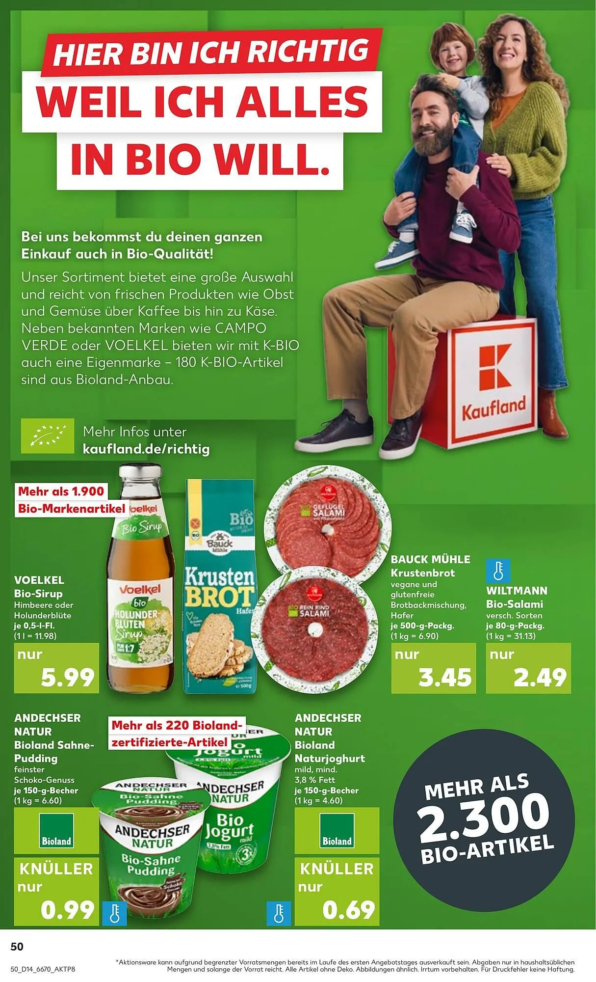 Kaufland Prospekt von 3. April bis 9. April 2025 - Prospekt seite 50