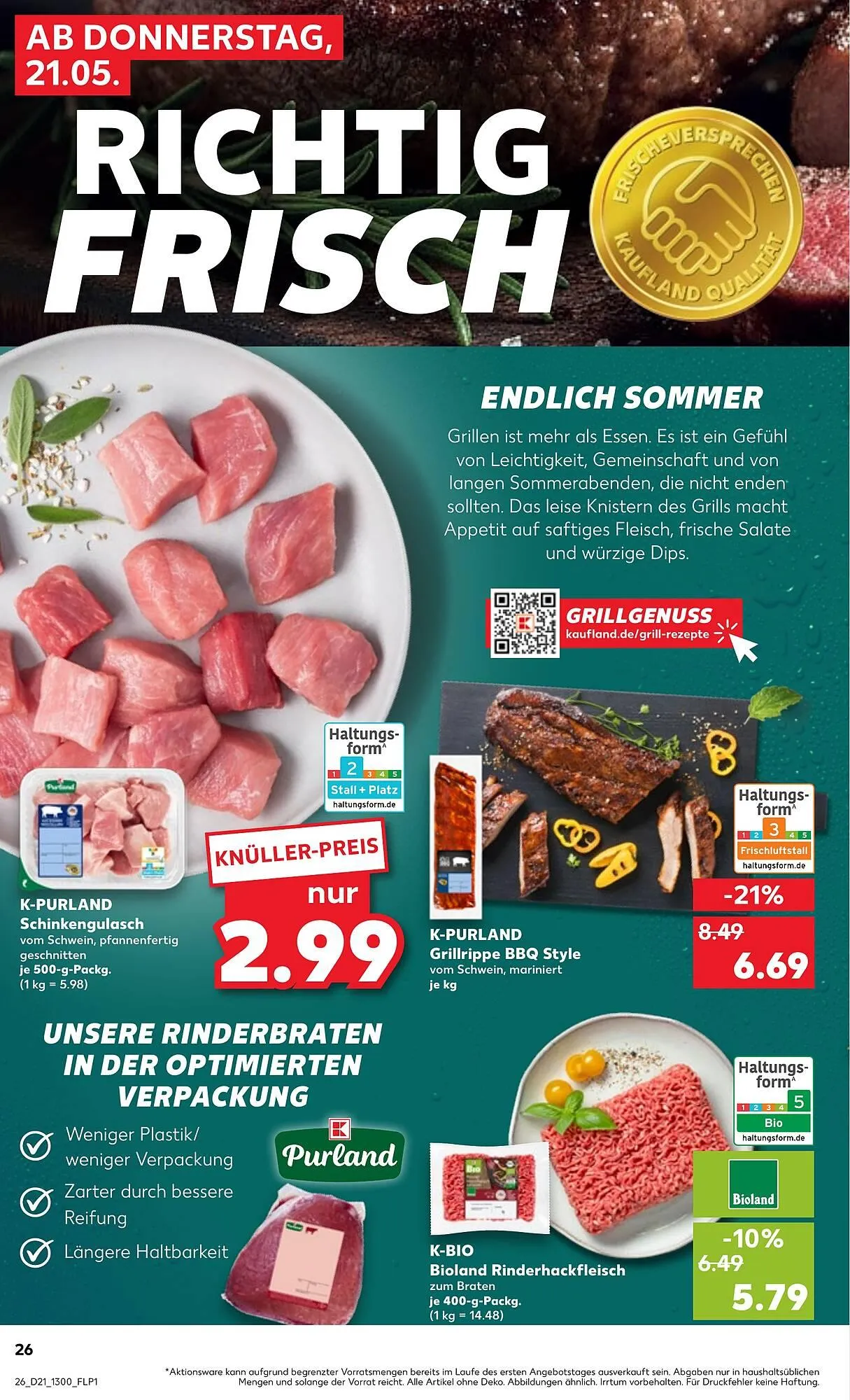 Kaufland Prospekt von 21. Mai bis 27. Mai 2026 - Prospekt seite 26