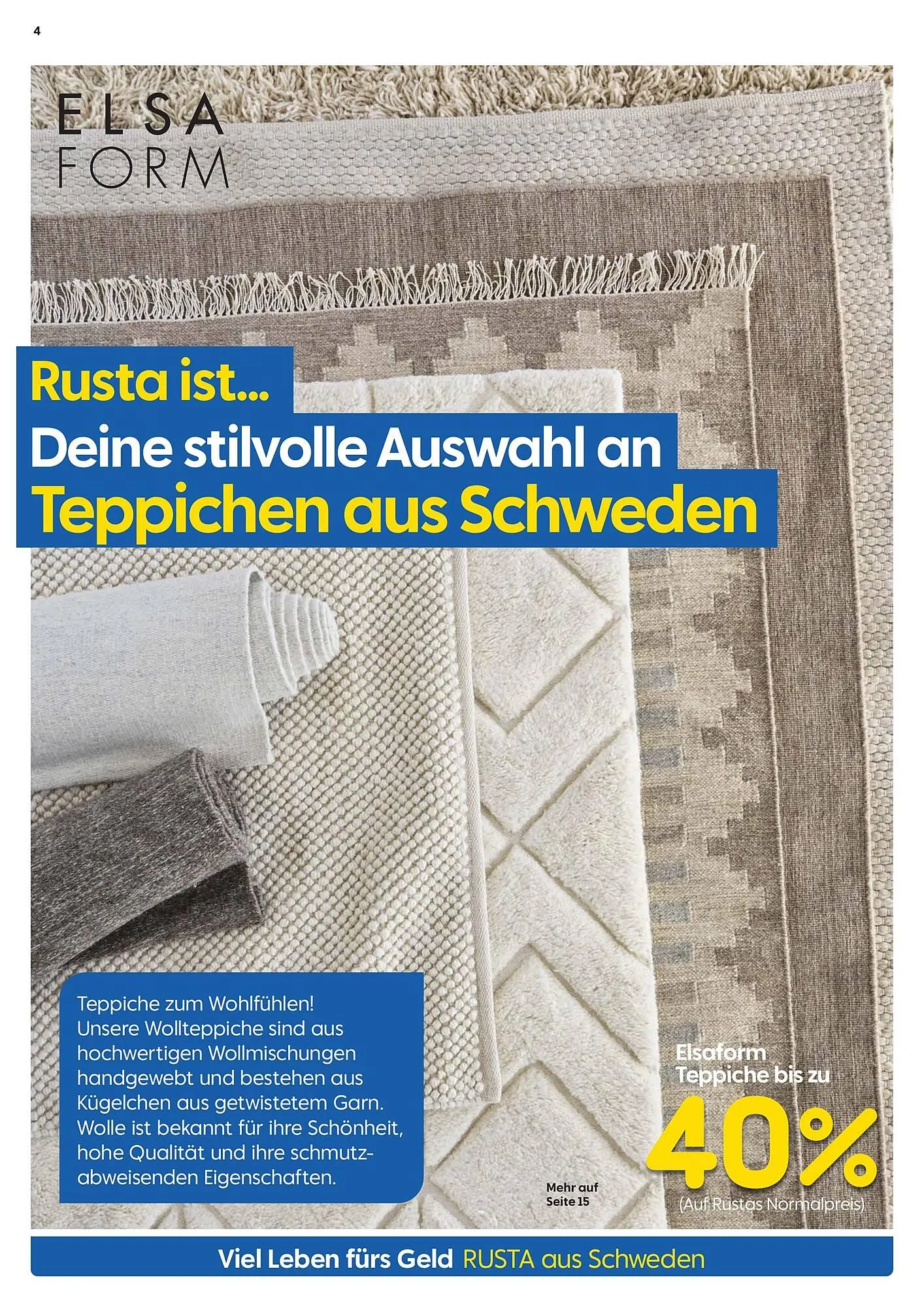 Rusta Prospekt von 30. August bis 6. September 2025 - Prospekt seite 4