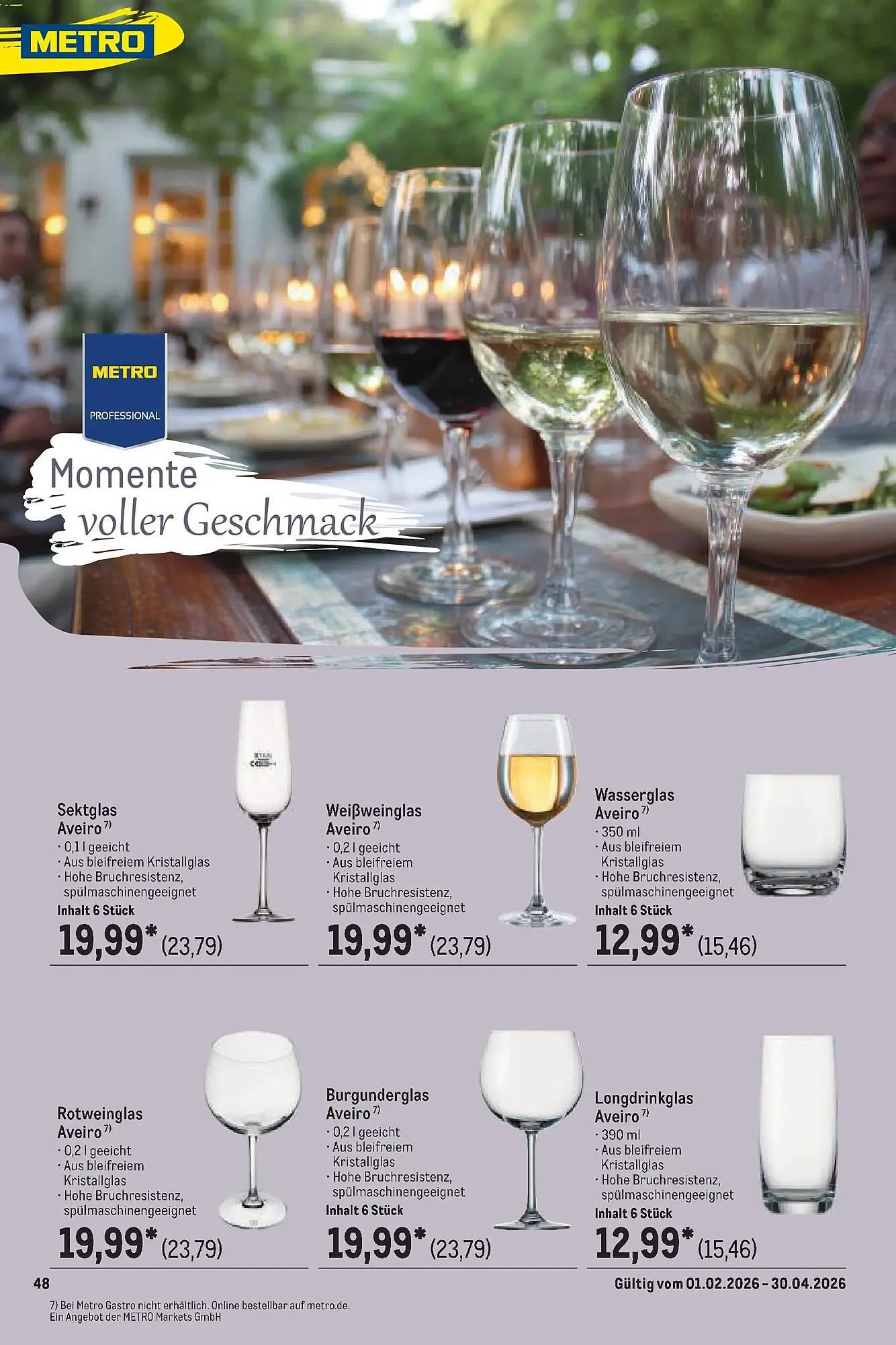 METRO Prospekt von 8. Februar bis 14. Februar 2026 - Prospekt seite 48