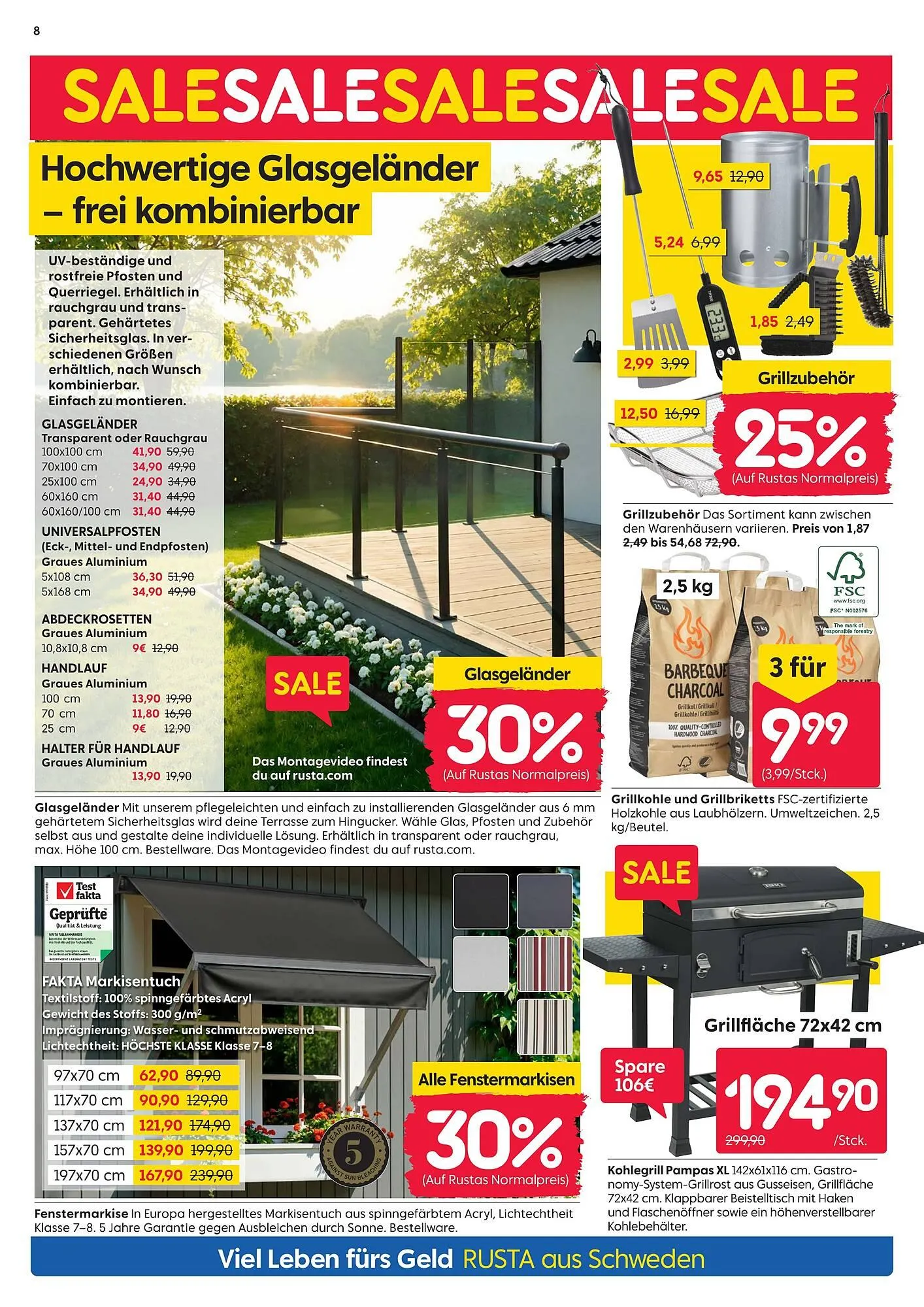Rusta Prospekt von 7. Juli bis 12. Juli 2025 - Prospekt seite 8