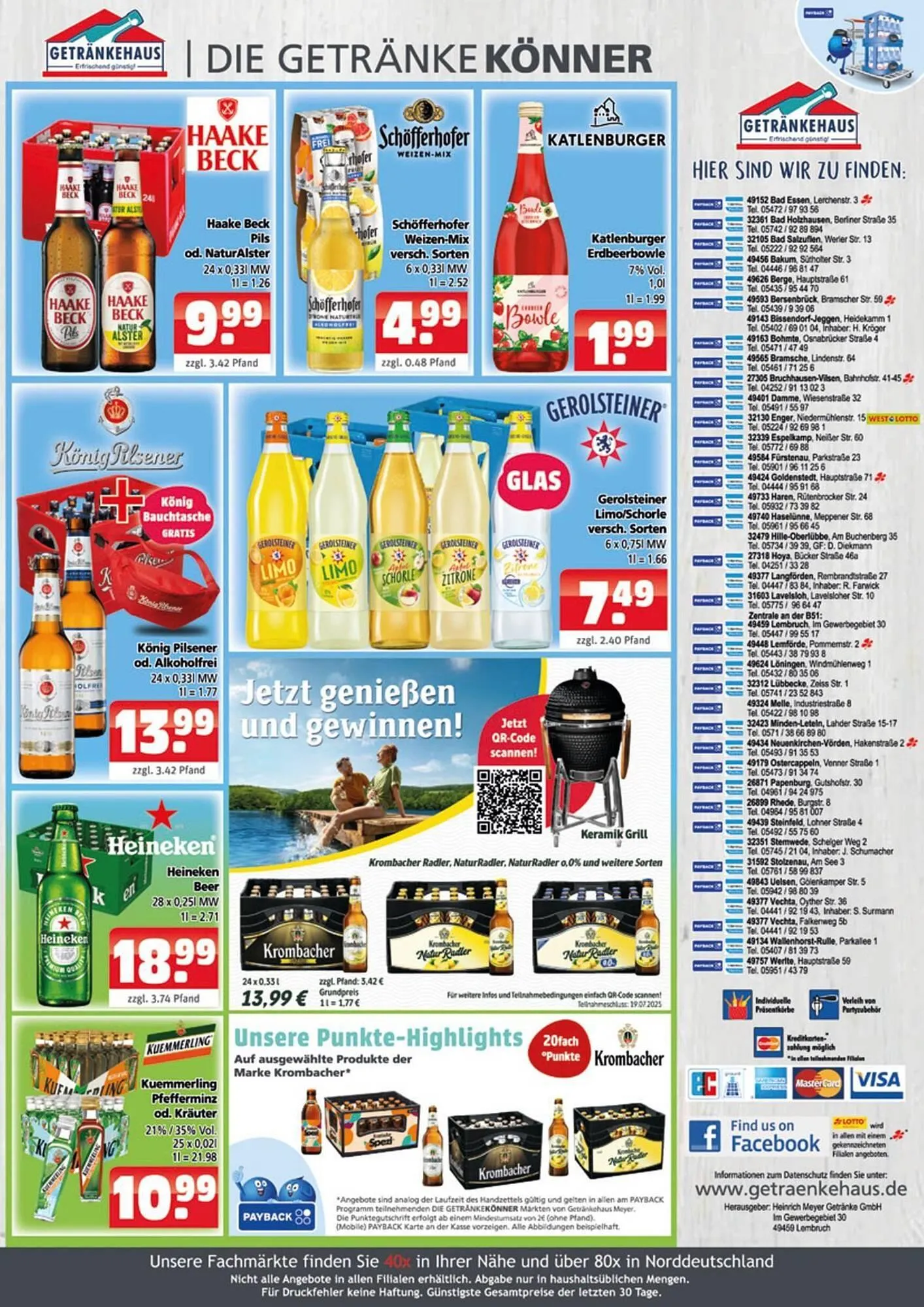 Getränkehaus Prospekt von 30. Juni bis 12. Juli 2025 - Prospekt seite 8