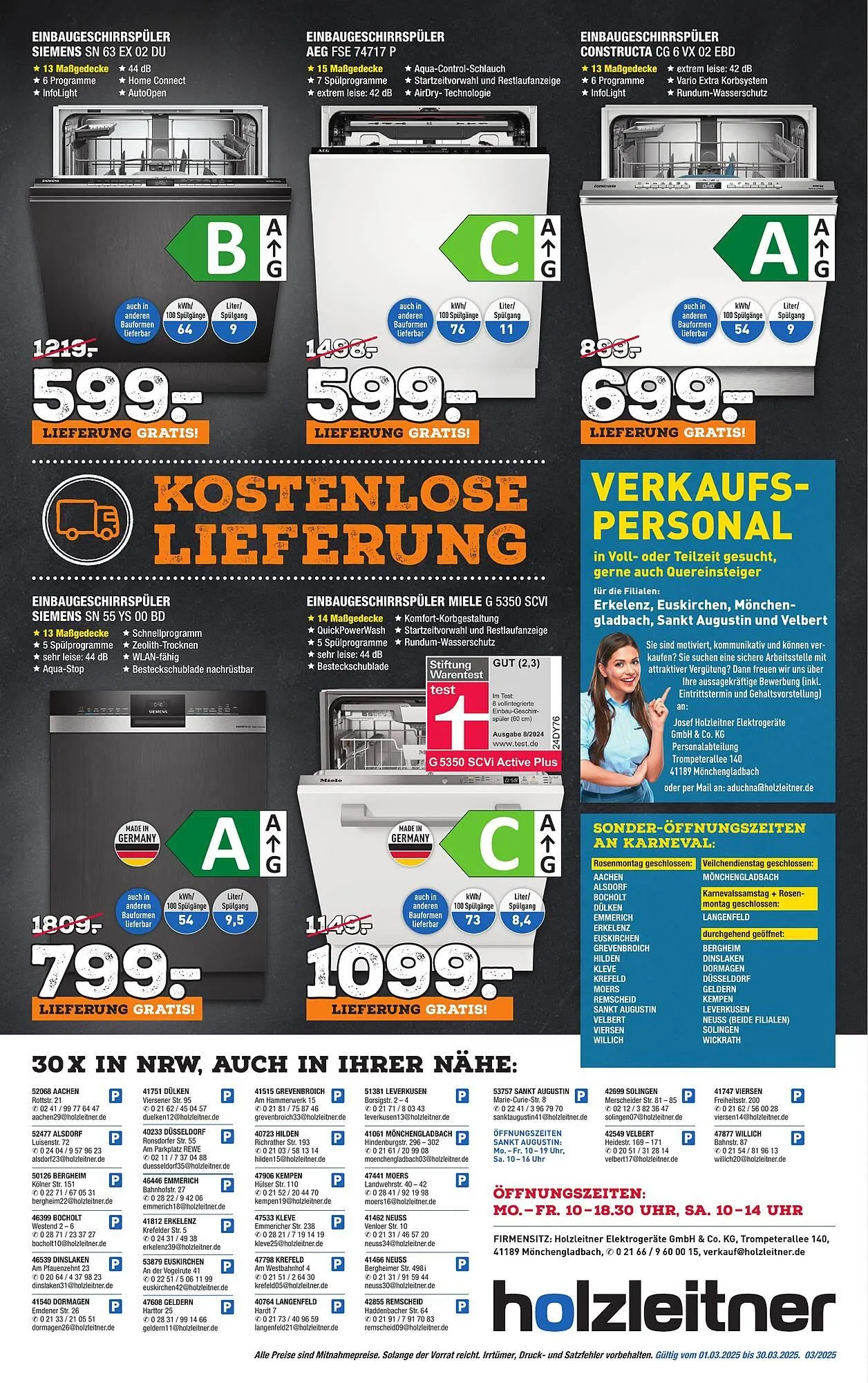 Holzleitner Prospekt von 1. März bis 31. März 2025 - Prospekt seite 6