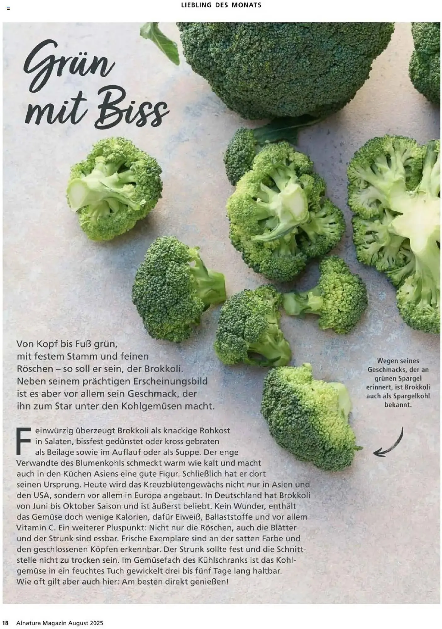 Alnatura Prospekt von 1. August bis 31. August 2025 - Prospekt seite 18