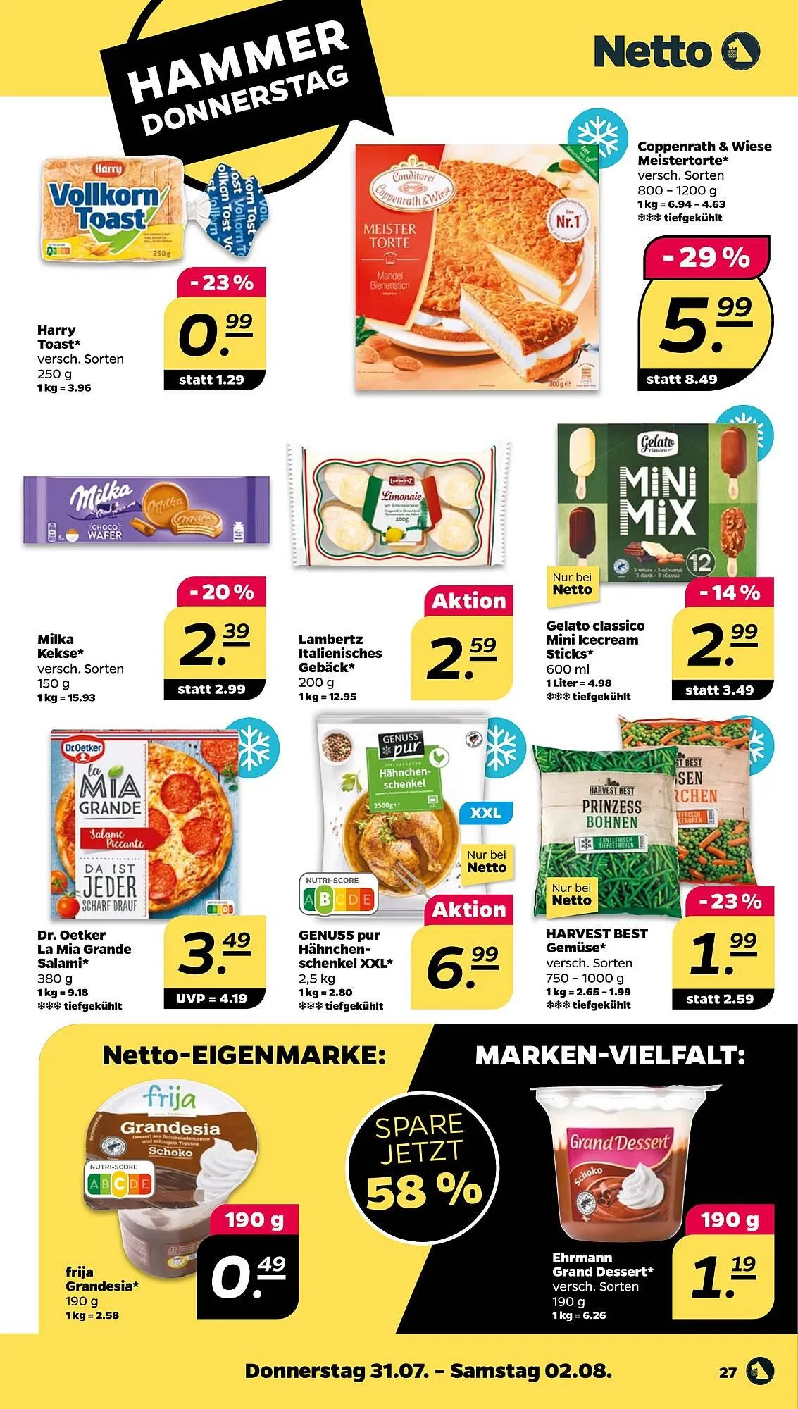 NETTO Prospekt von 28. Juli bis 2. August 2025 - Prospekt seite 29
