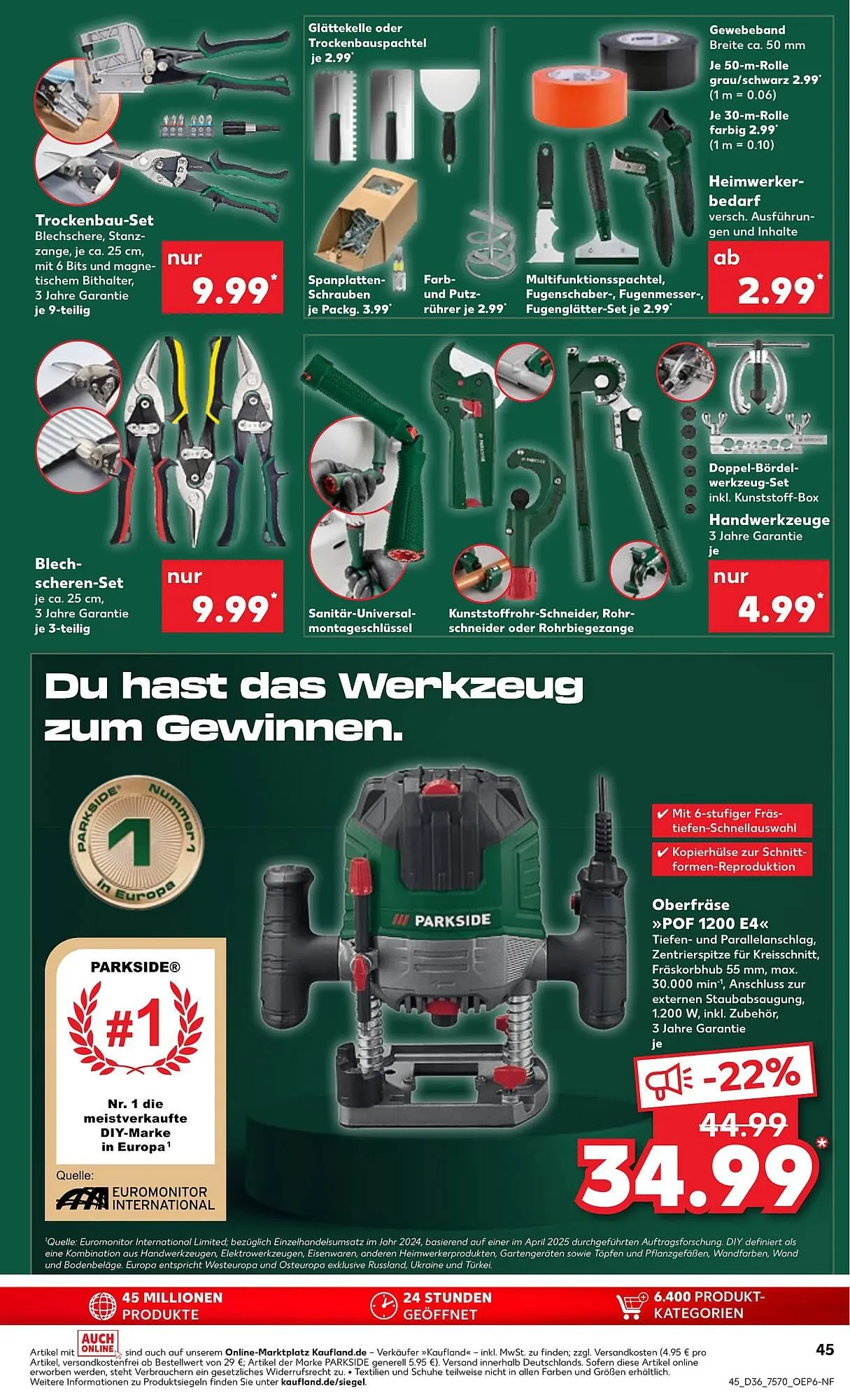 Kaufland Prospekt von 4. September bis 10. September 2025 - Prospekt seite 45