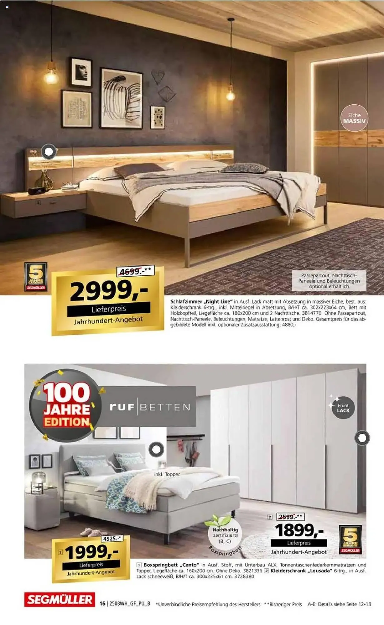 Segmüller Prospekt von 30. März bis 6. April 2025 - Prospekt seite 16