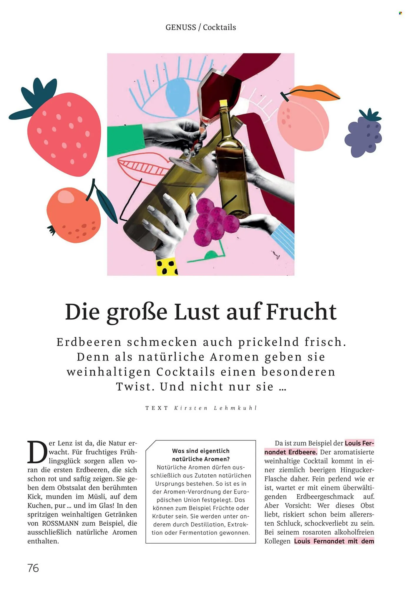 Rossmann Magazin von 1. März bis 31. März 2026 - Prospekt seite 76