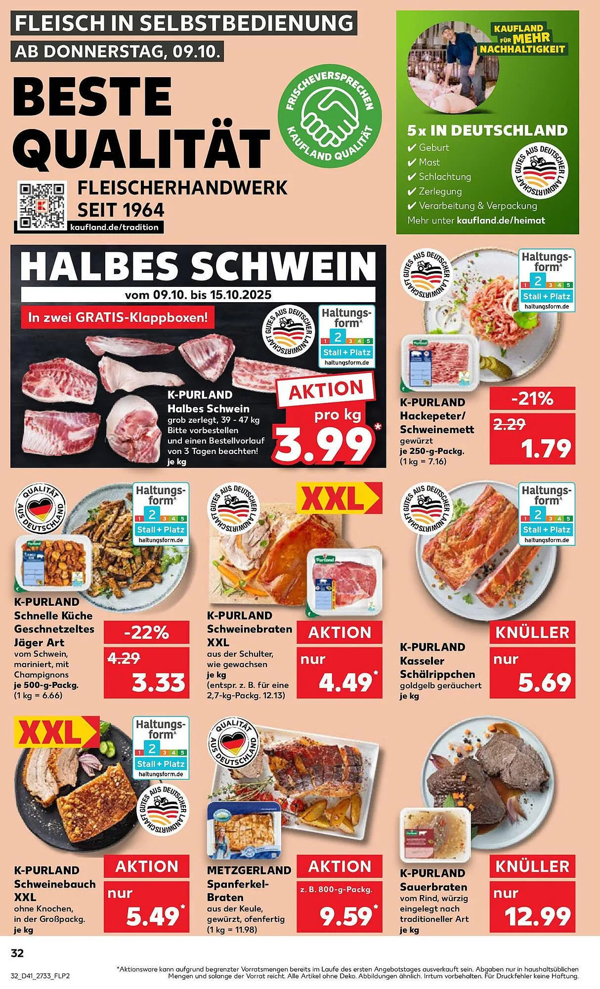 Kaufland Prospekt von 12. Oktober bis 15. Oktober 2025 - Prospekt seite 32