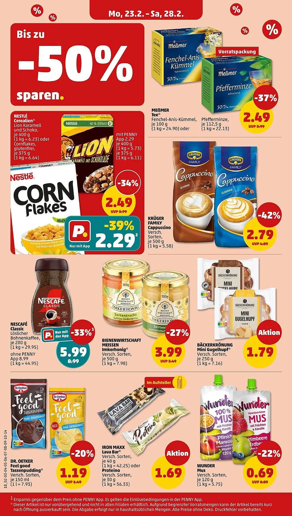 PENNY Prospekt von 23. Februar bis 1. März 2026 - Prospekt seite 14