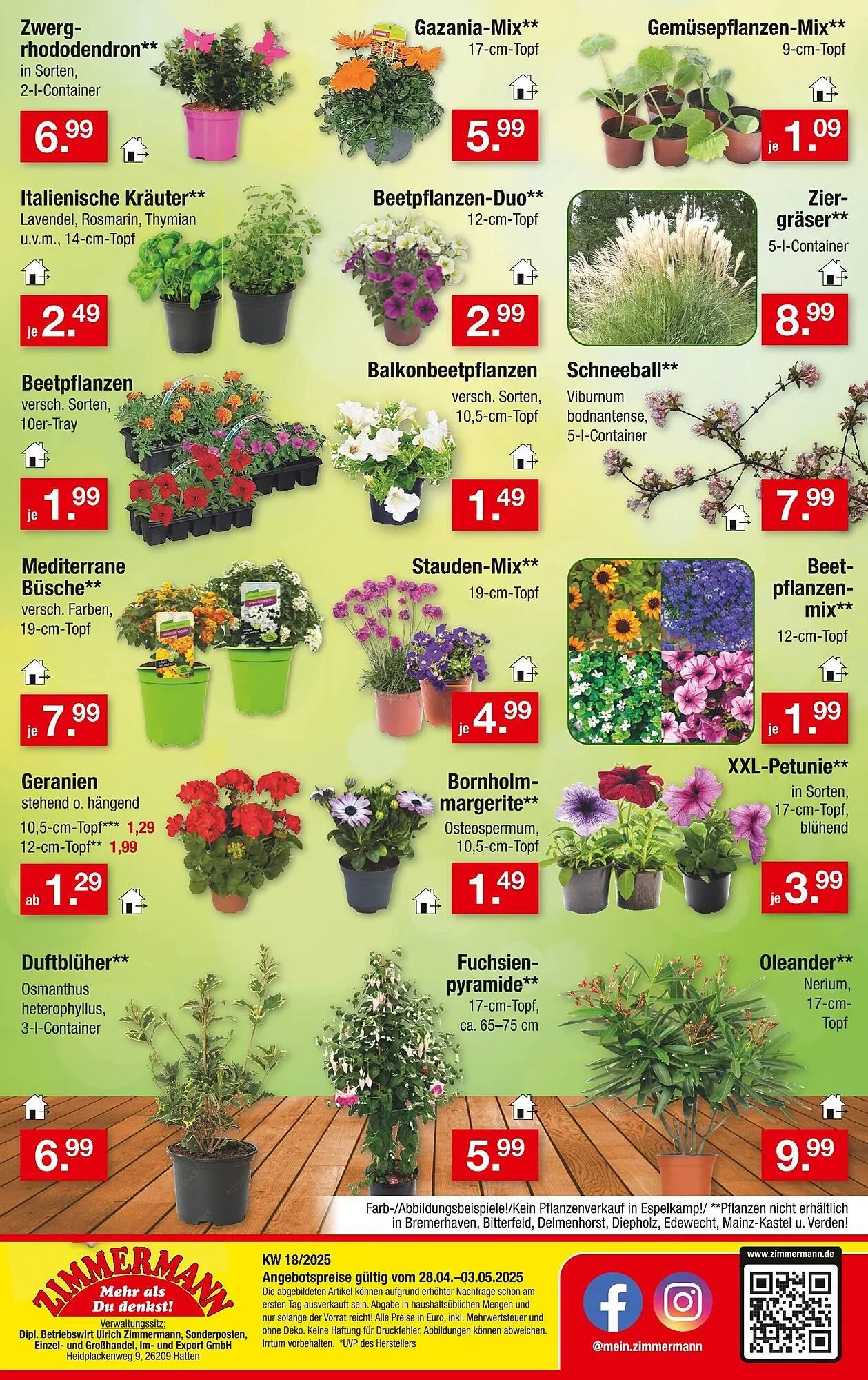 Zimmermann Prospekt von 28. April bis 3. Mai 2025 - Prospekt seite 10